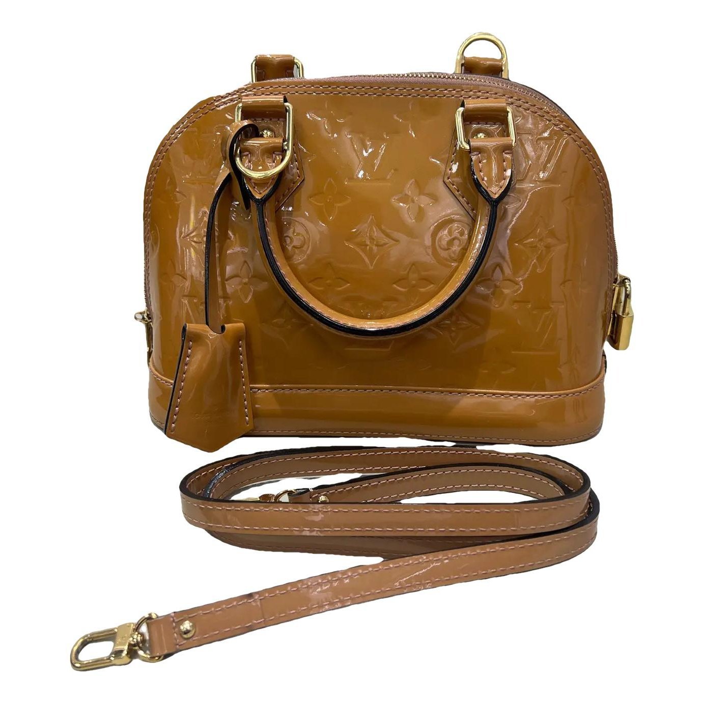 Alma BB patent leather crossbody bag