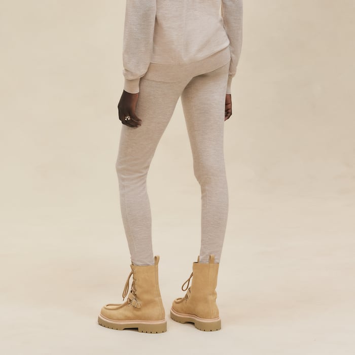 Beige Glaise Light Leggings