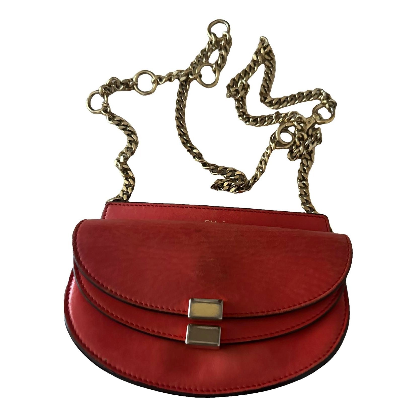 C Belt Bag leather clutch bag