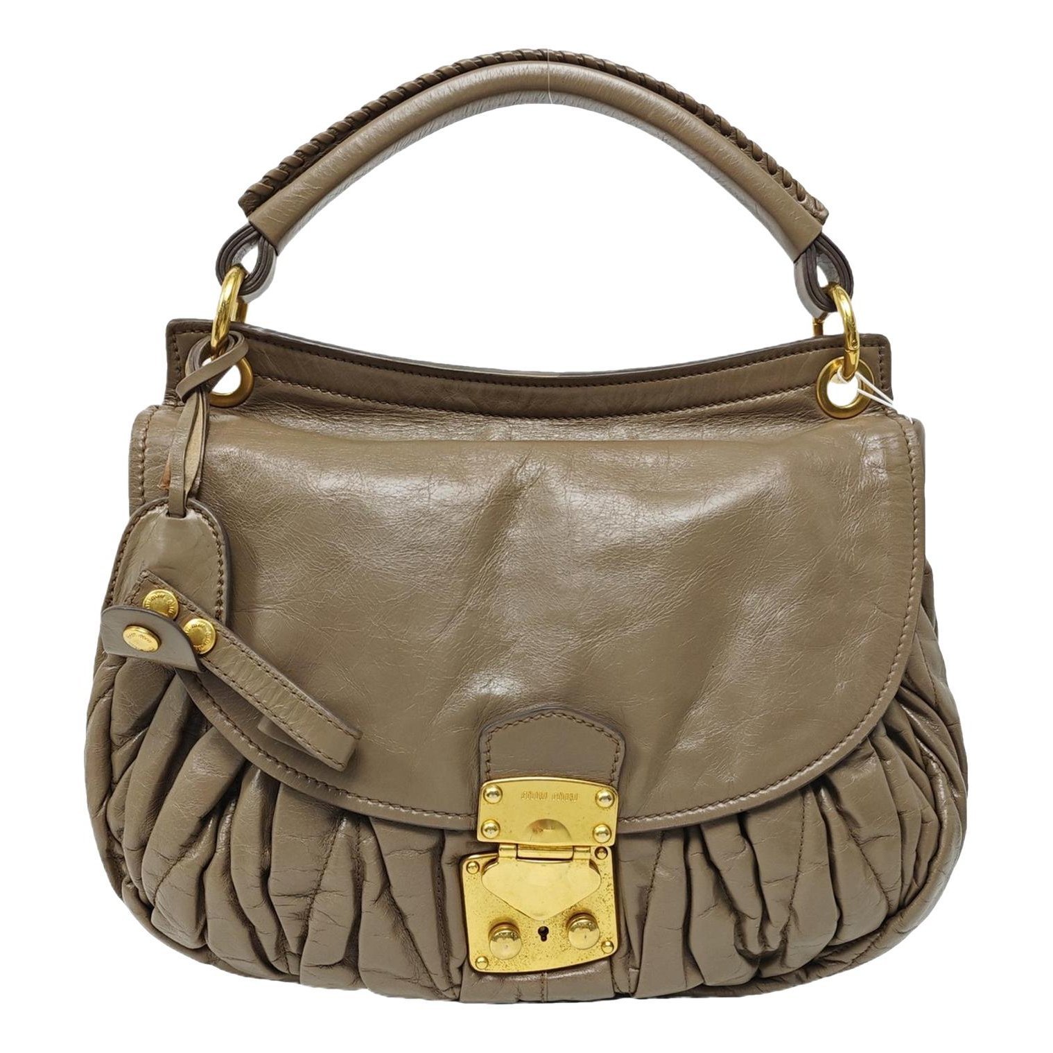 Leather handbag