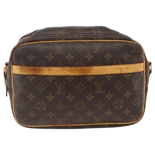 Reporter leather handbag