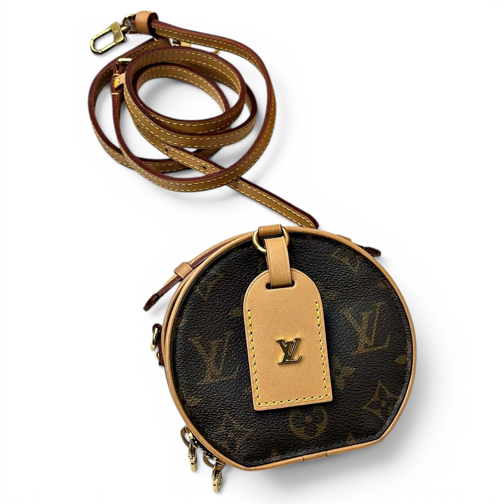 Petite Boîte Chapeau vinyl handbag