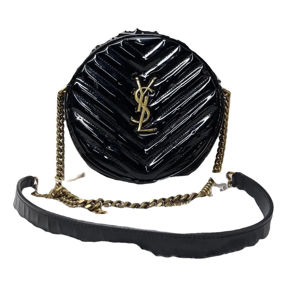 Mica Hatbox patent leather handbag