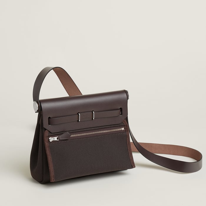 Ébène Bolso Herbag Zip 20 Retourné
