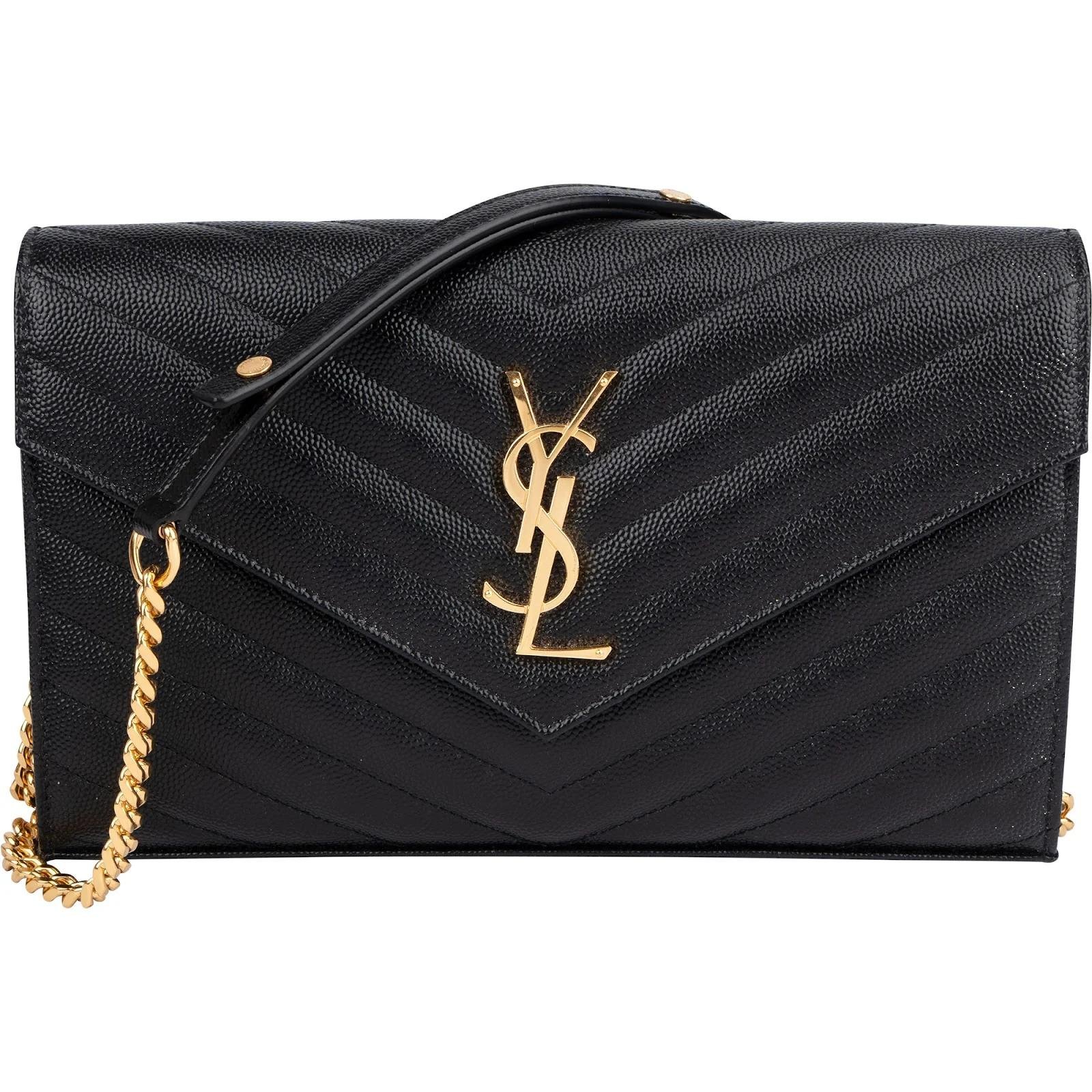 Envelope leather crossbody bag