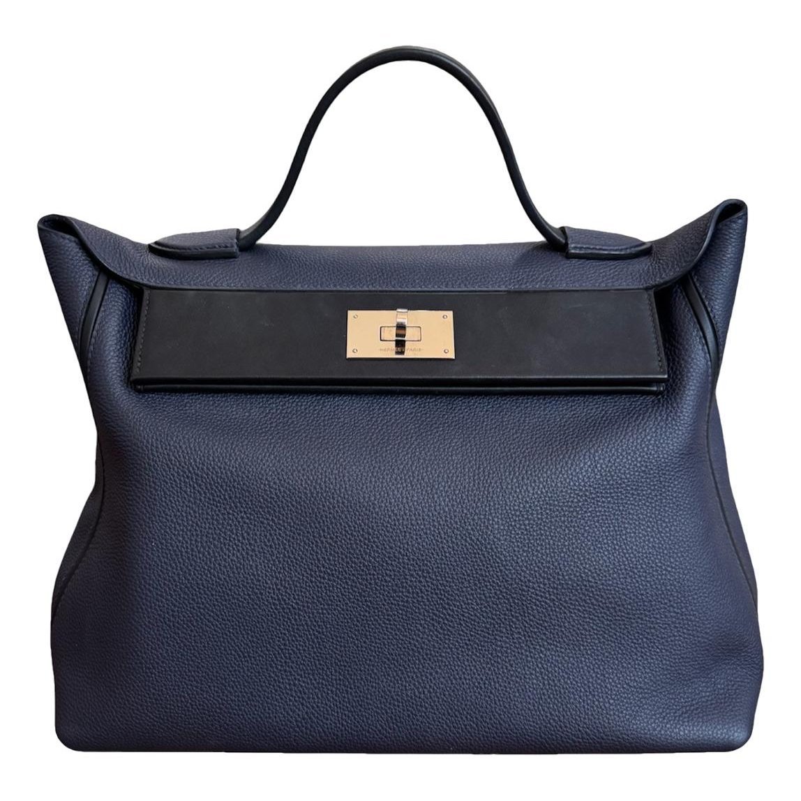 24/24 leather handbag