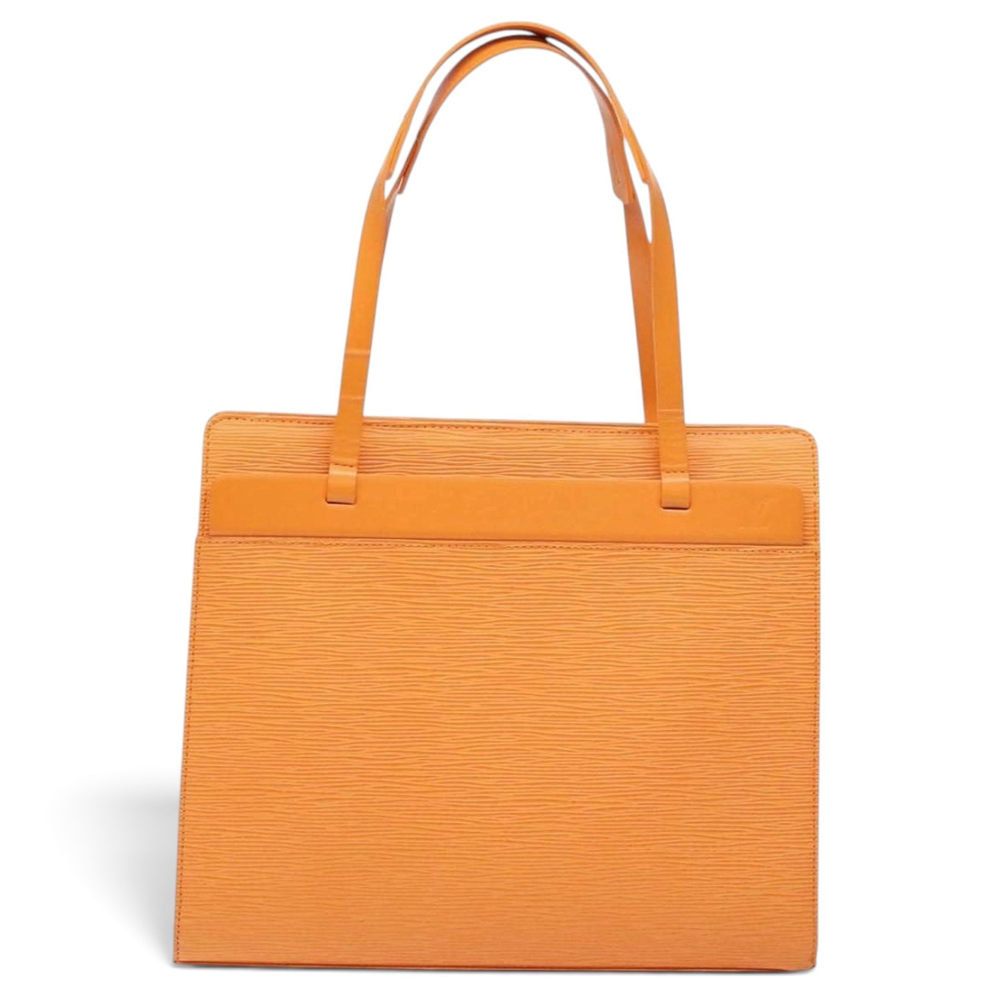 Croisette leather tote