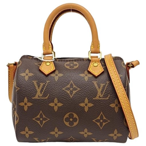 Nano Speedy / Mini HL leather handbag
