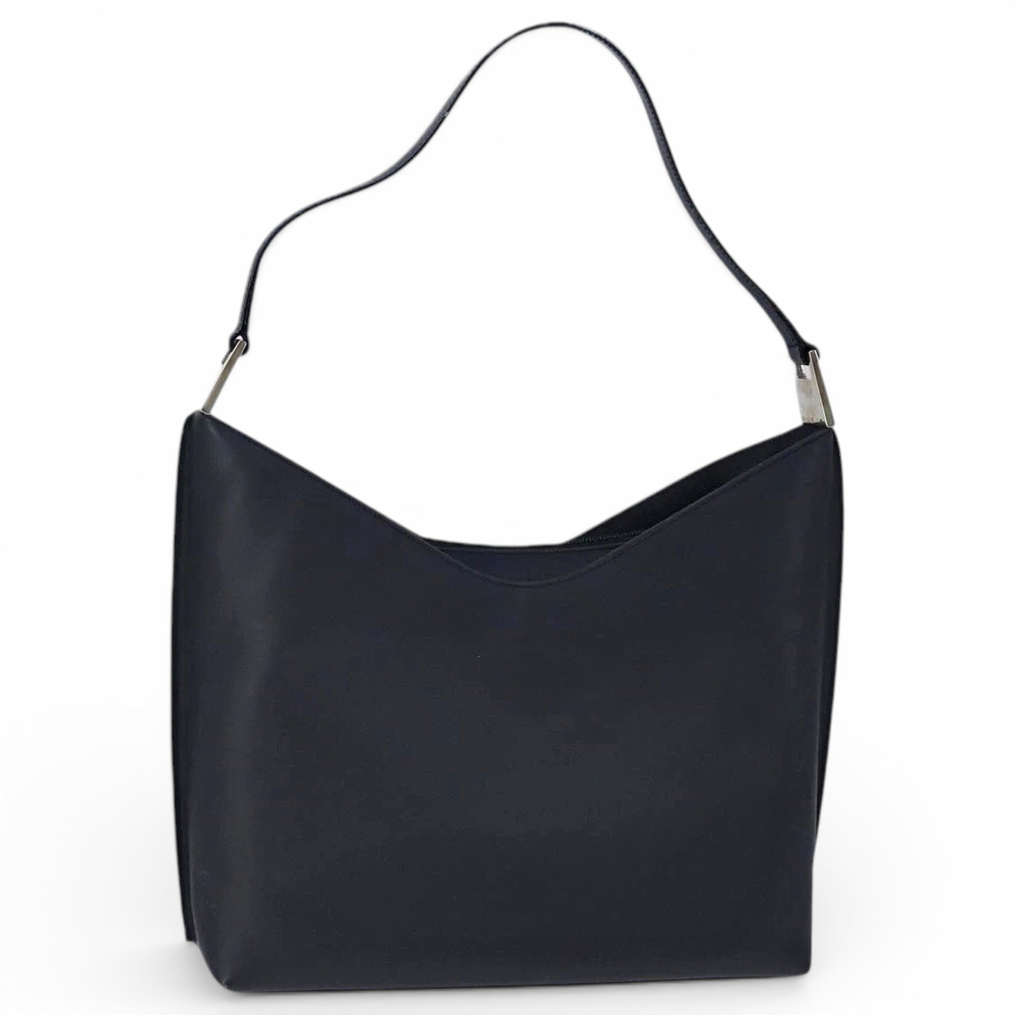 Patent leather handbag