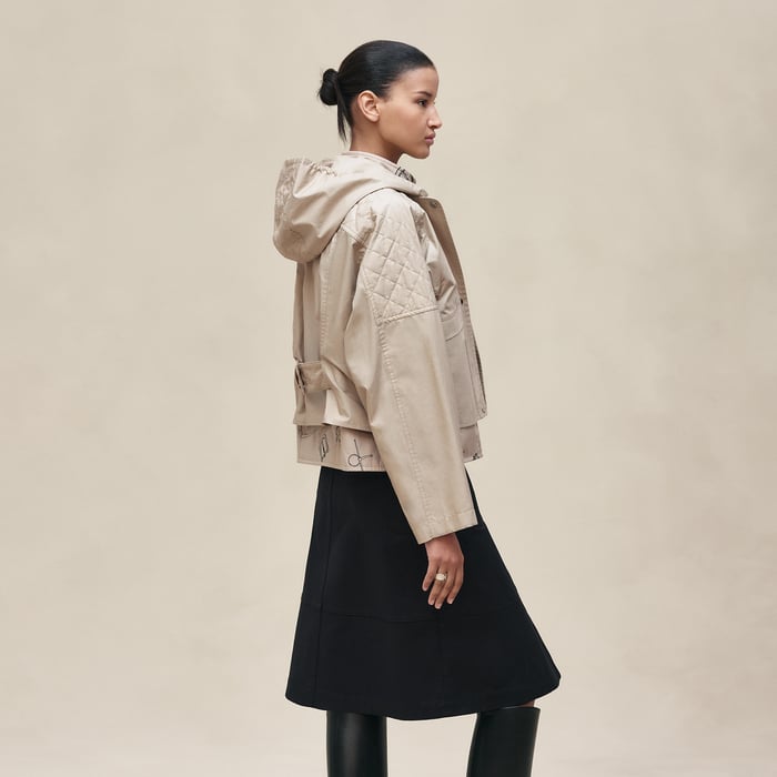 Beige Pierre d'Istrie "Cahier Du Colporteur" Modular Jacket
