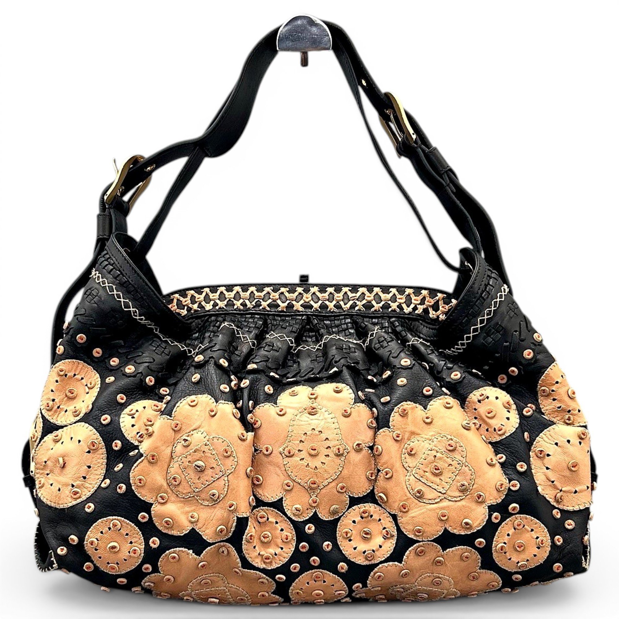 Leather handbag