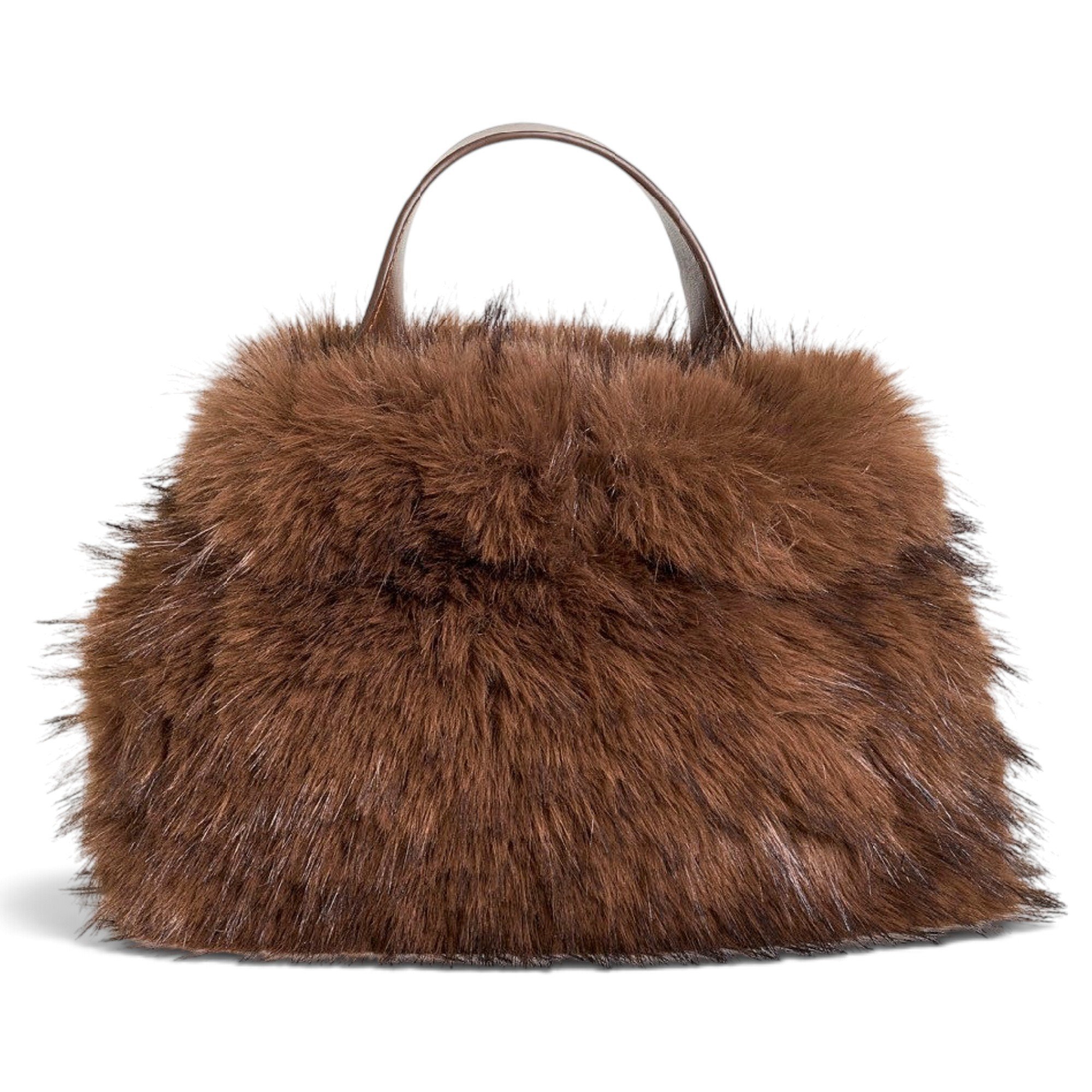 Max Mara Faux fur handbag