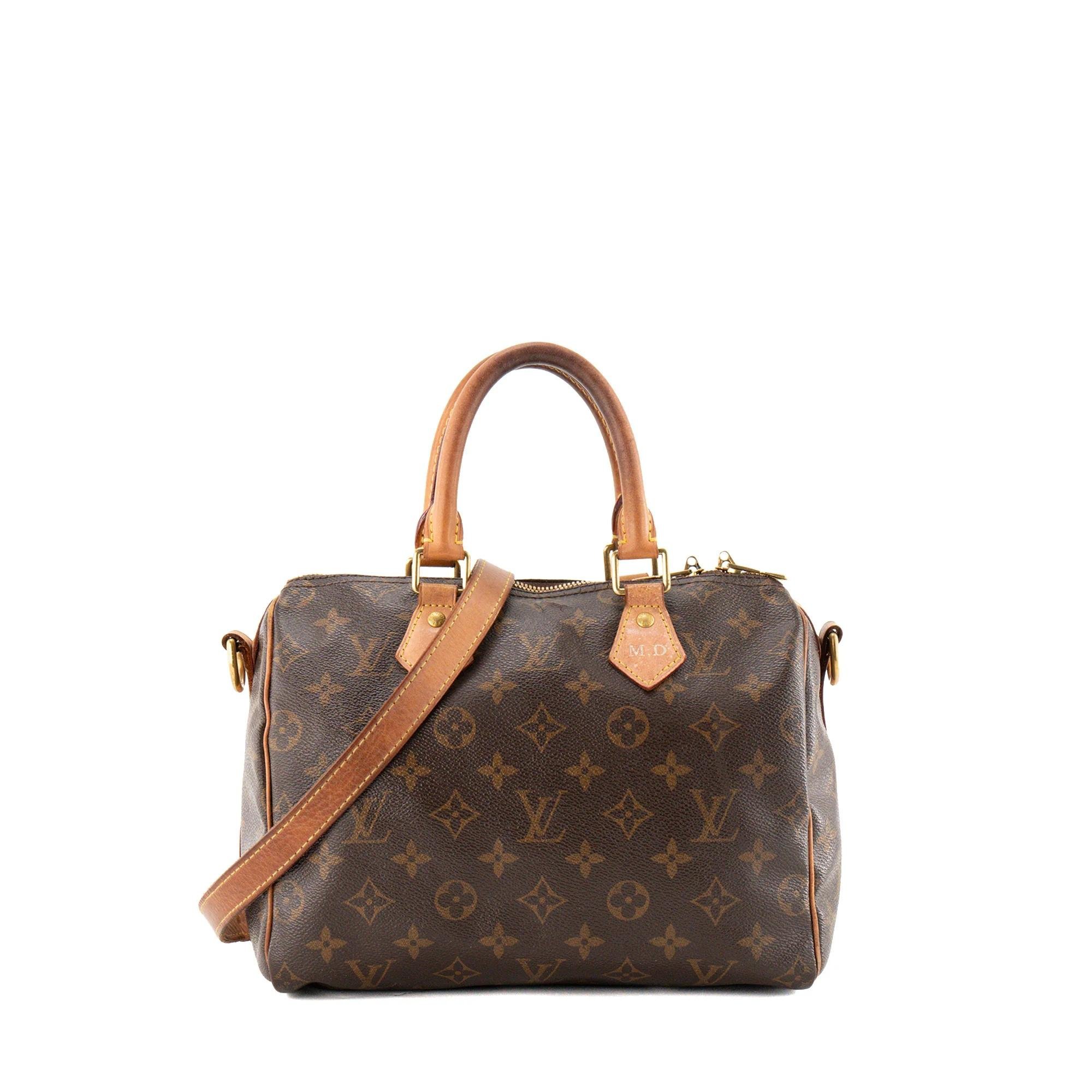 Speedy Bandoulière leather handbag