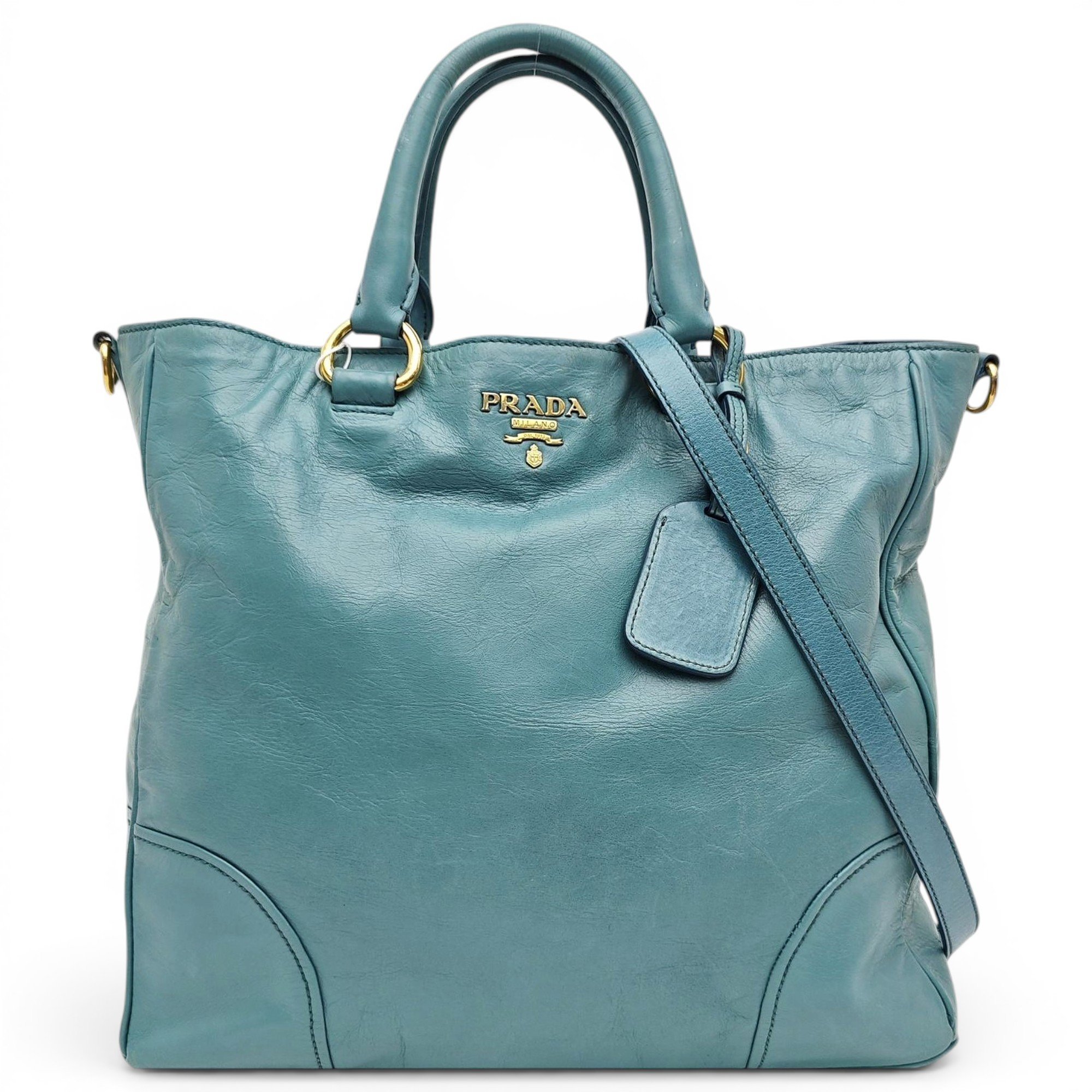 Galleria leather handbag