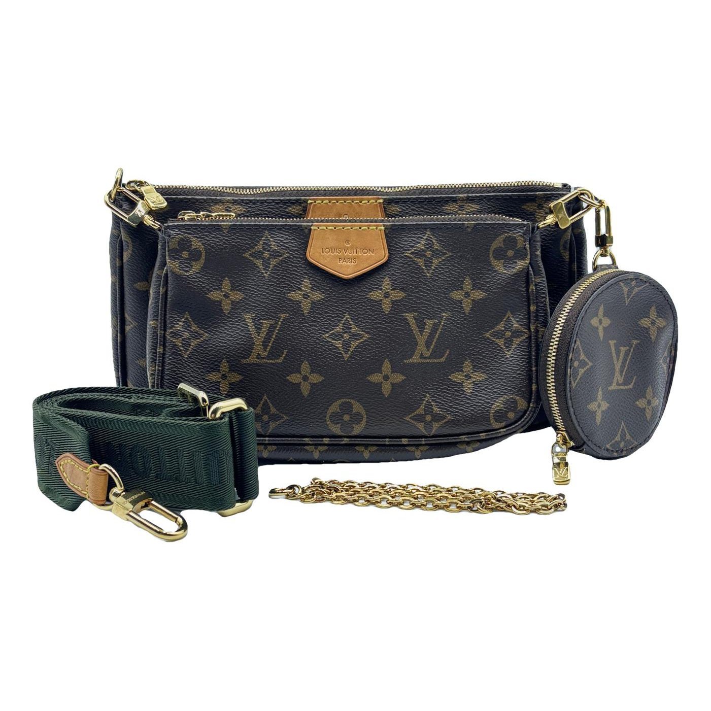 Multi Pochette Accessoires leather handbag