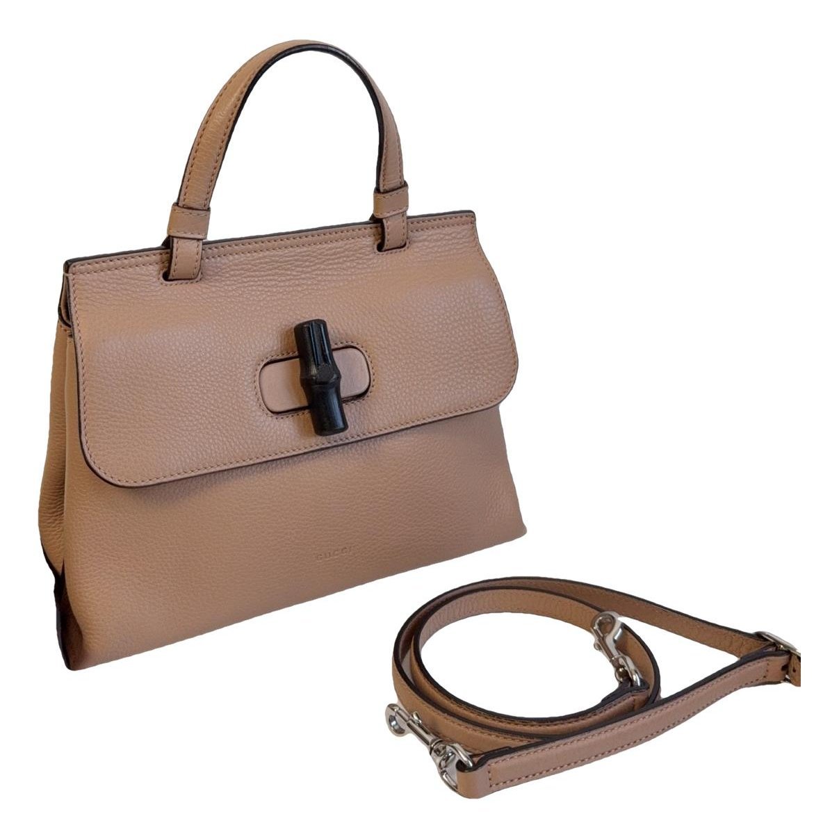 Bamboo Daily Top Handle leather handbag