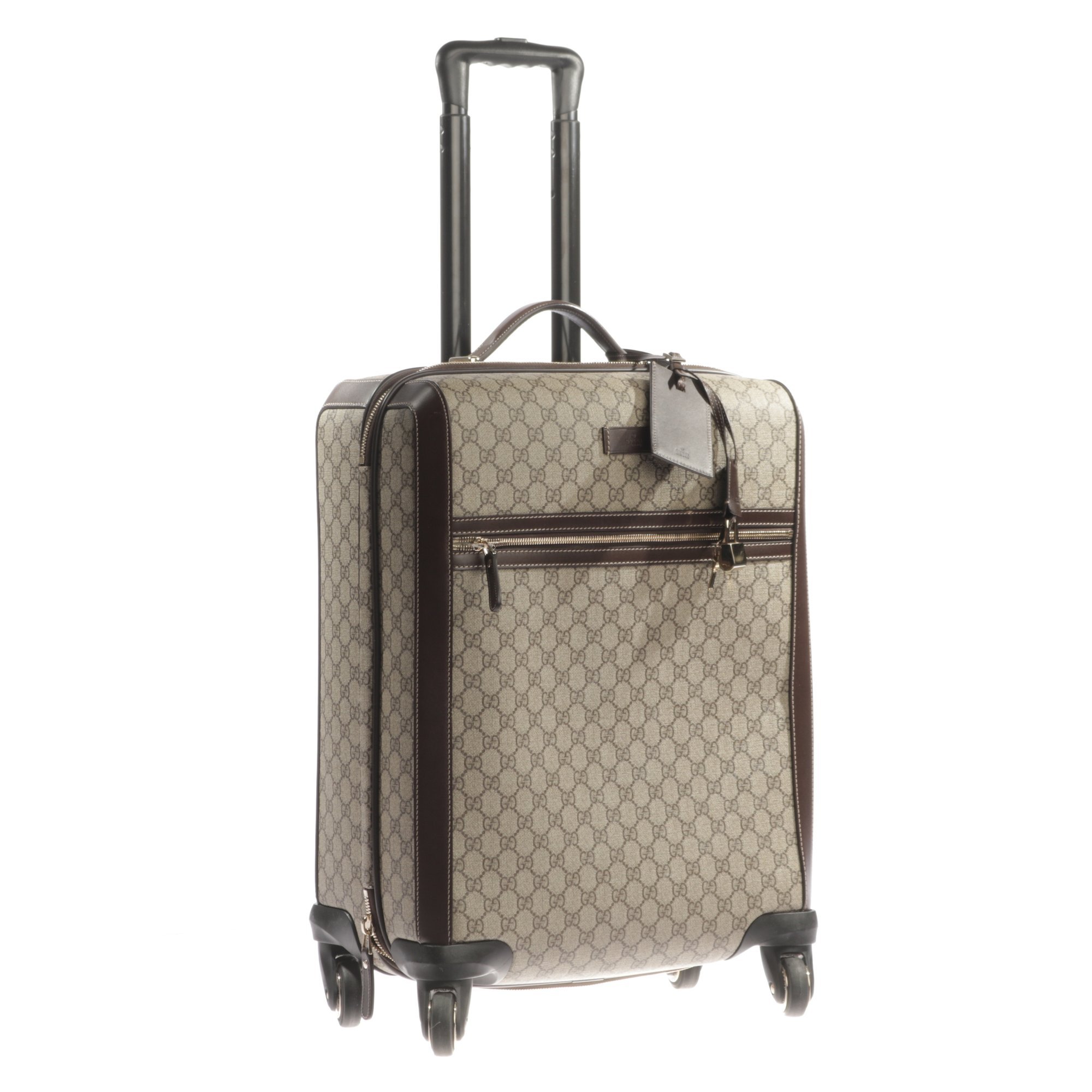 Leather travel bag
