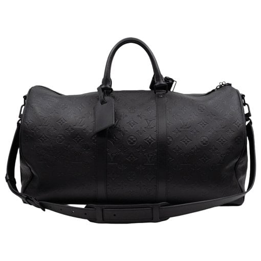 Keepall leather 48h bag