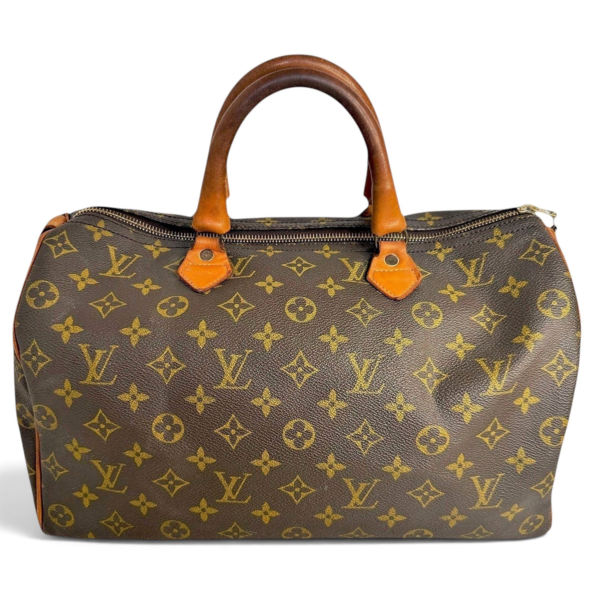 Louis Vuitton Speedy cloth handbag
