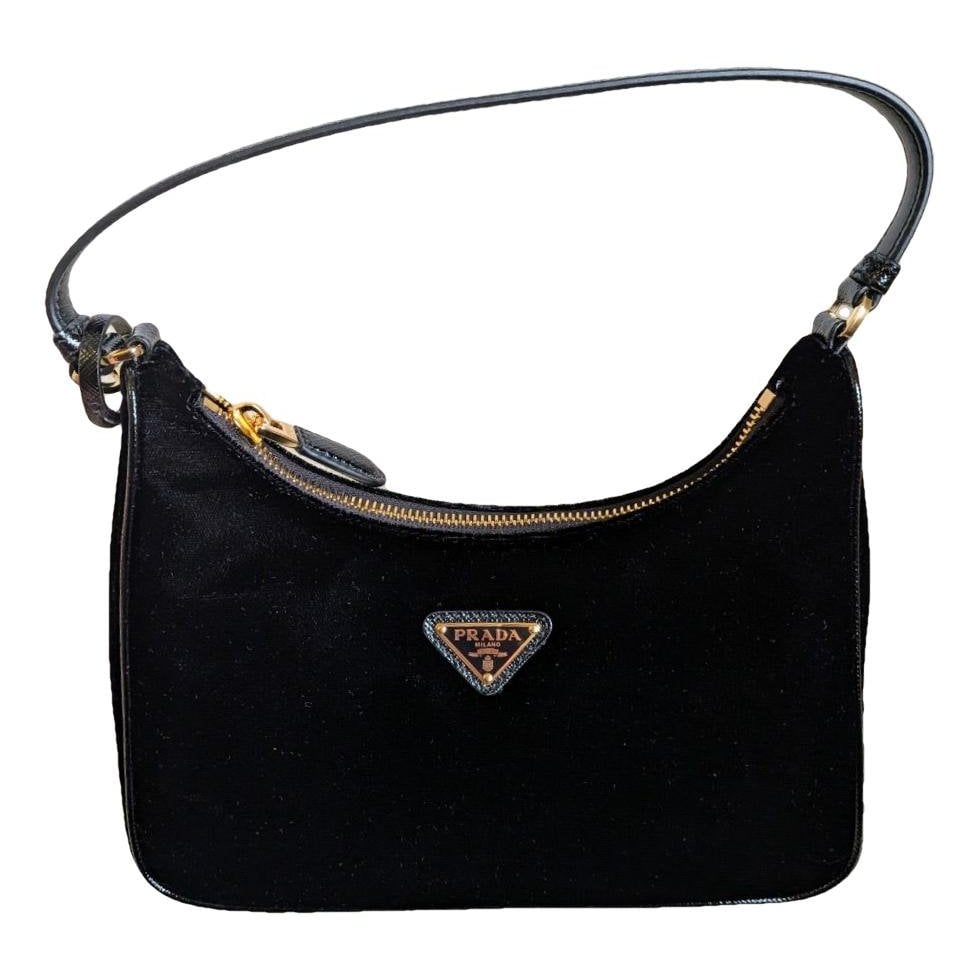 Re-Edition 2005 velvet crossbody bag