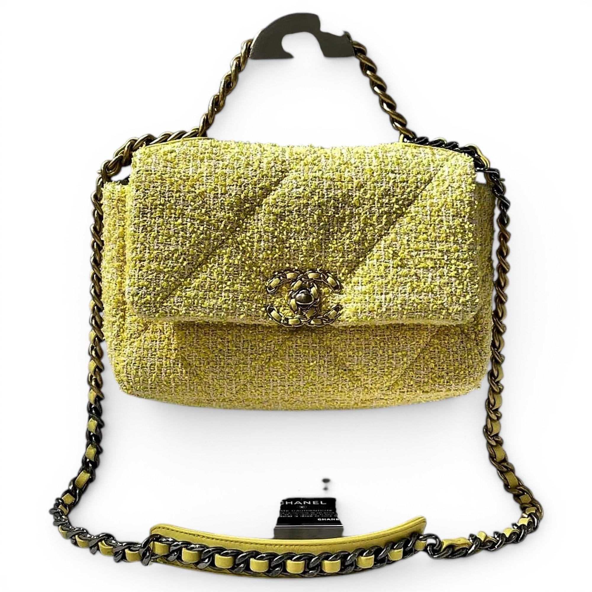 Chanel 19 cloth handbag