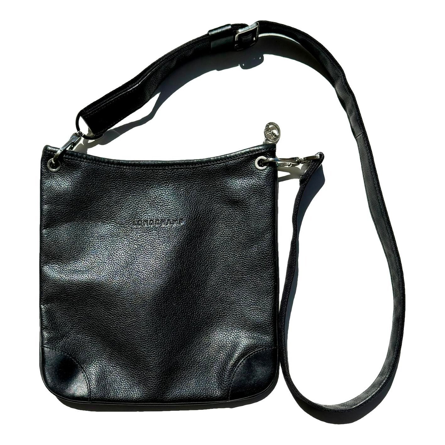 Leather crossbody bag
