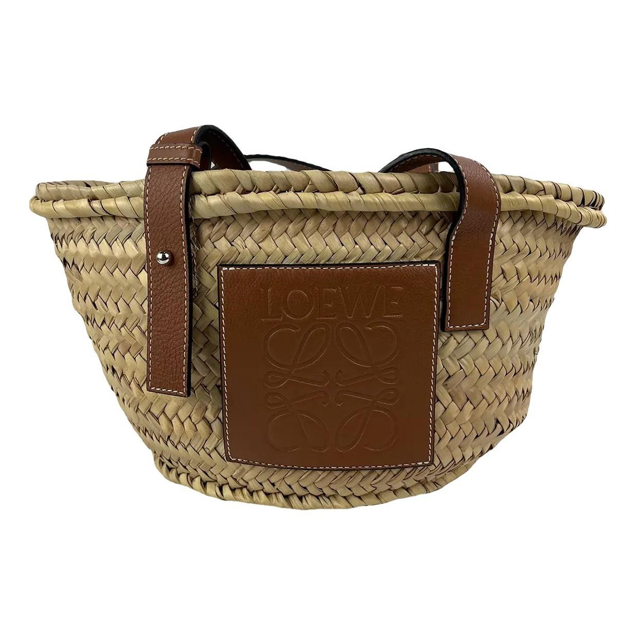 Basket Bag leather tote