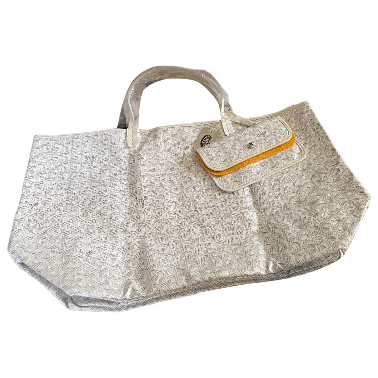 Goyard Saint-Louis leather tote