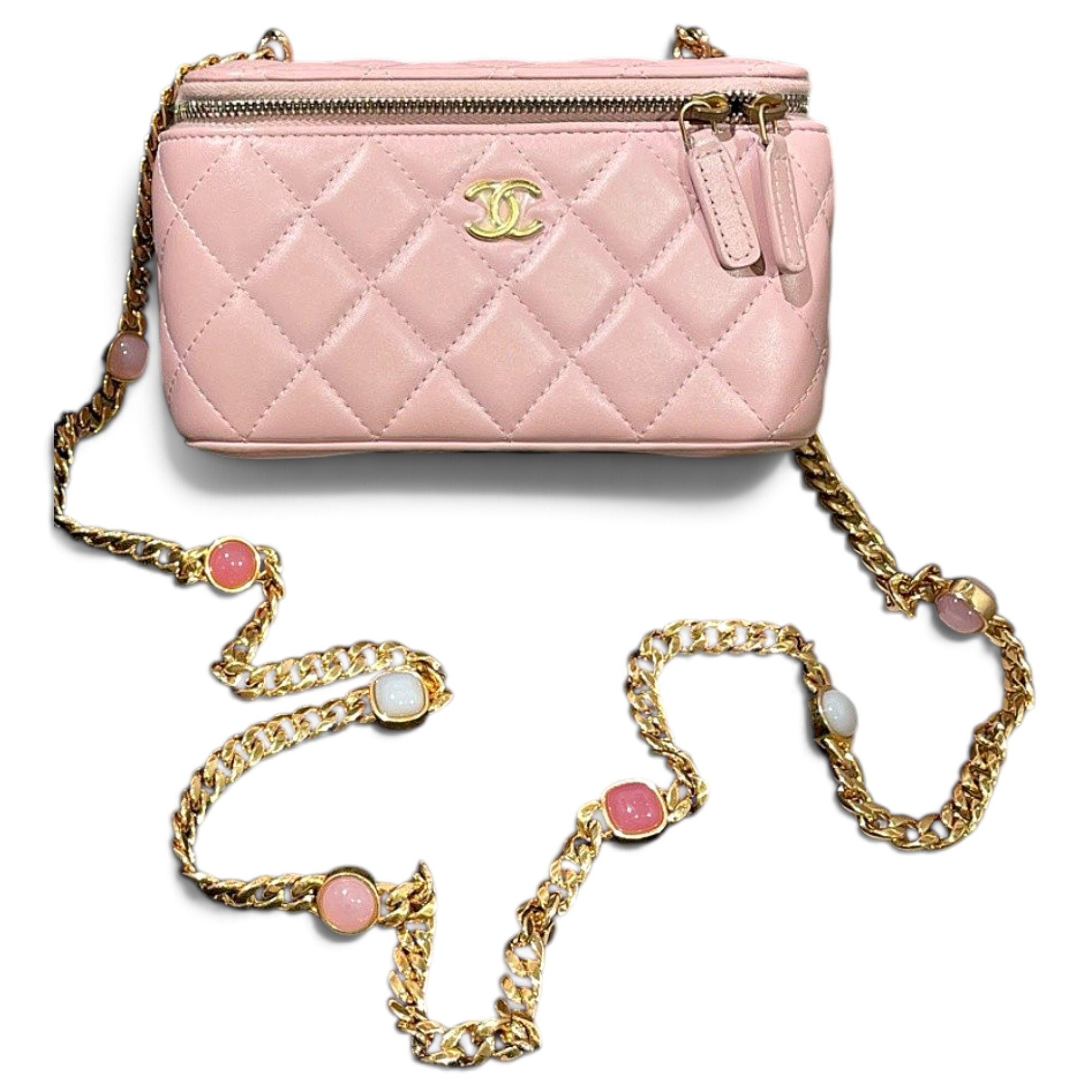 Chanel Trendy CC Vanity leather handbag