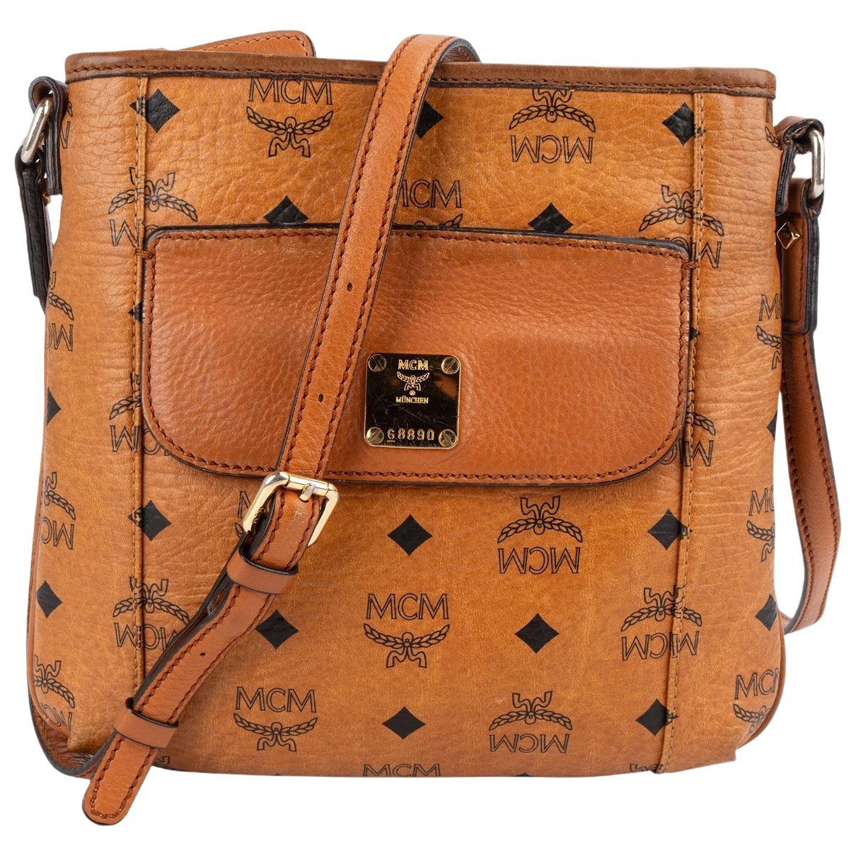 Boston leather crossbody bag