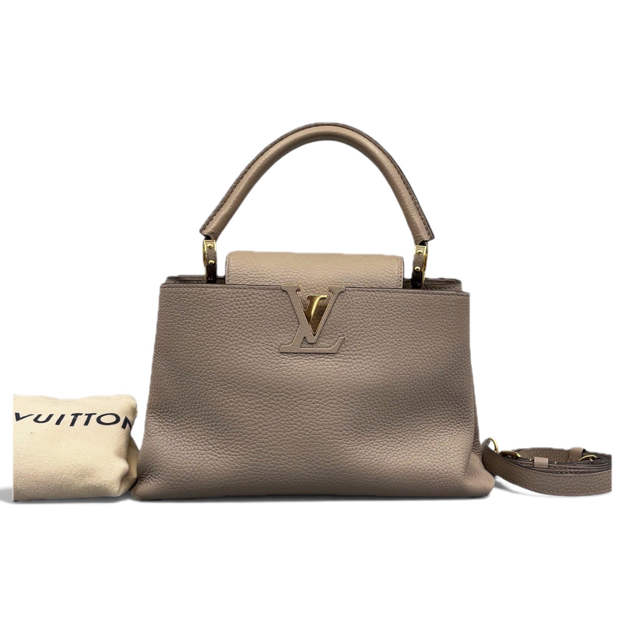 Capucines leather handbag