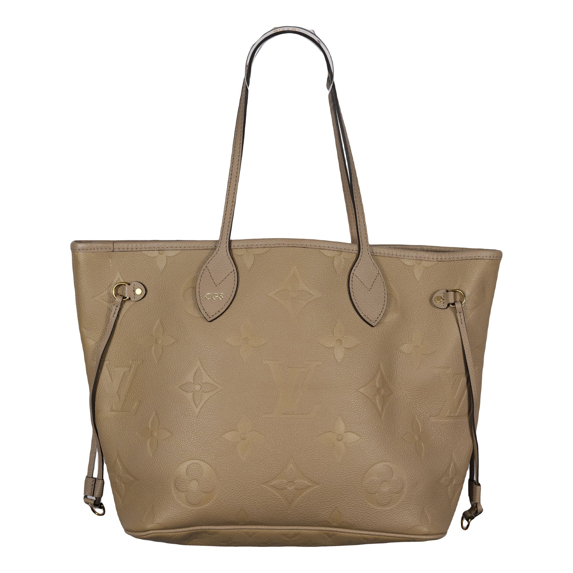 Neverfull leather tote