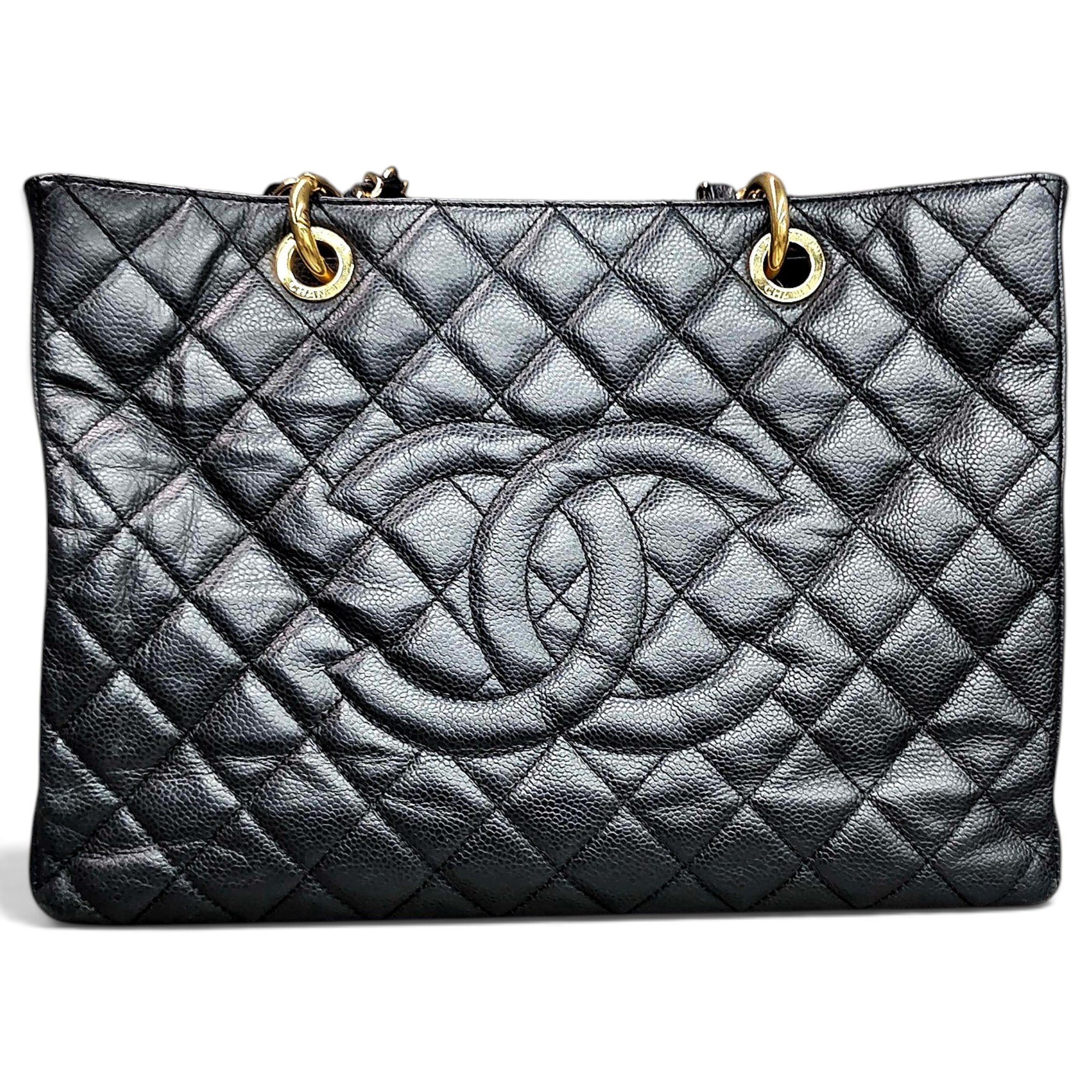 Grand shopping leather handbag