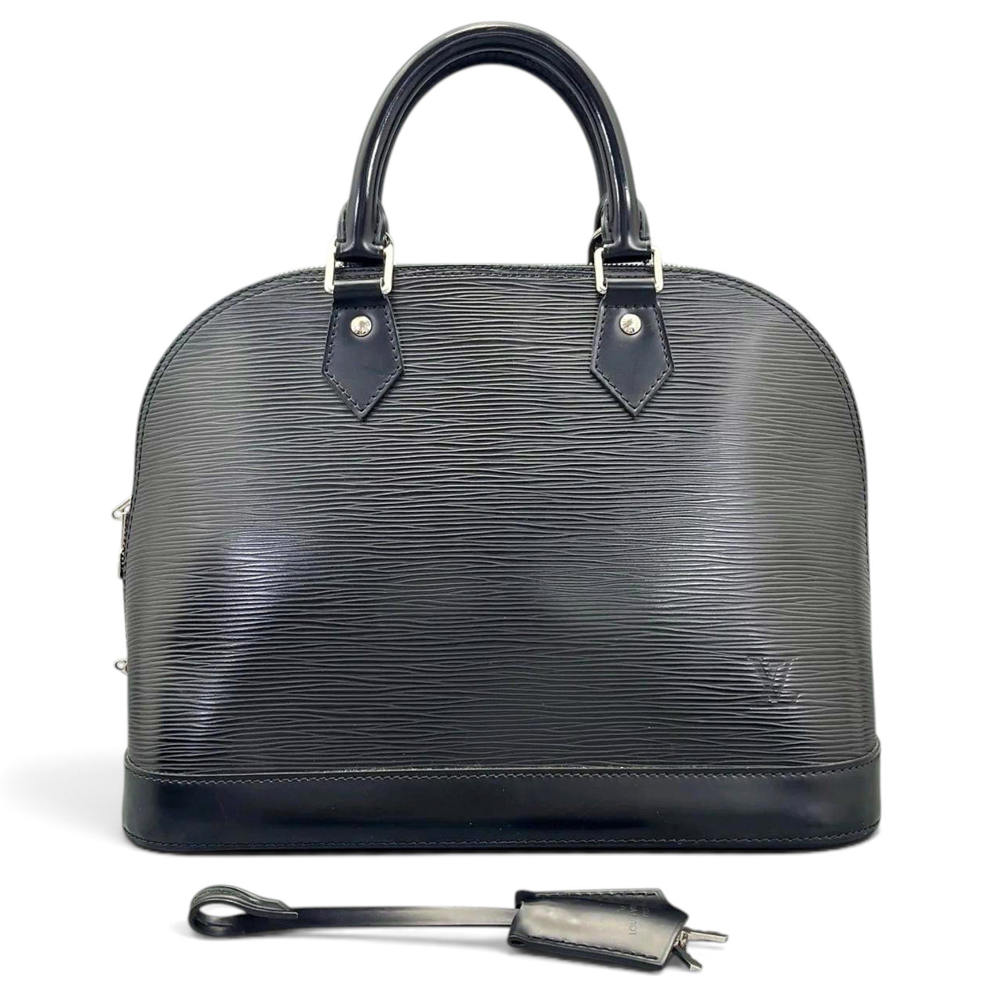Leather bowling bag