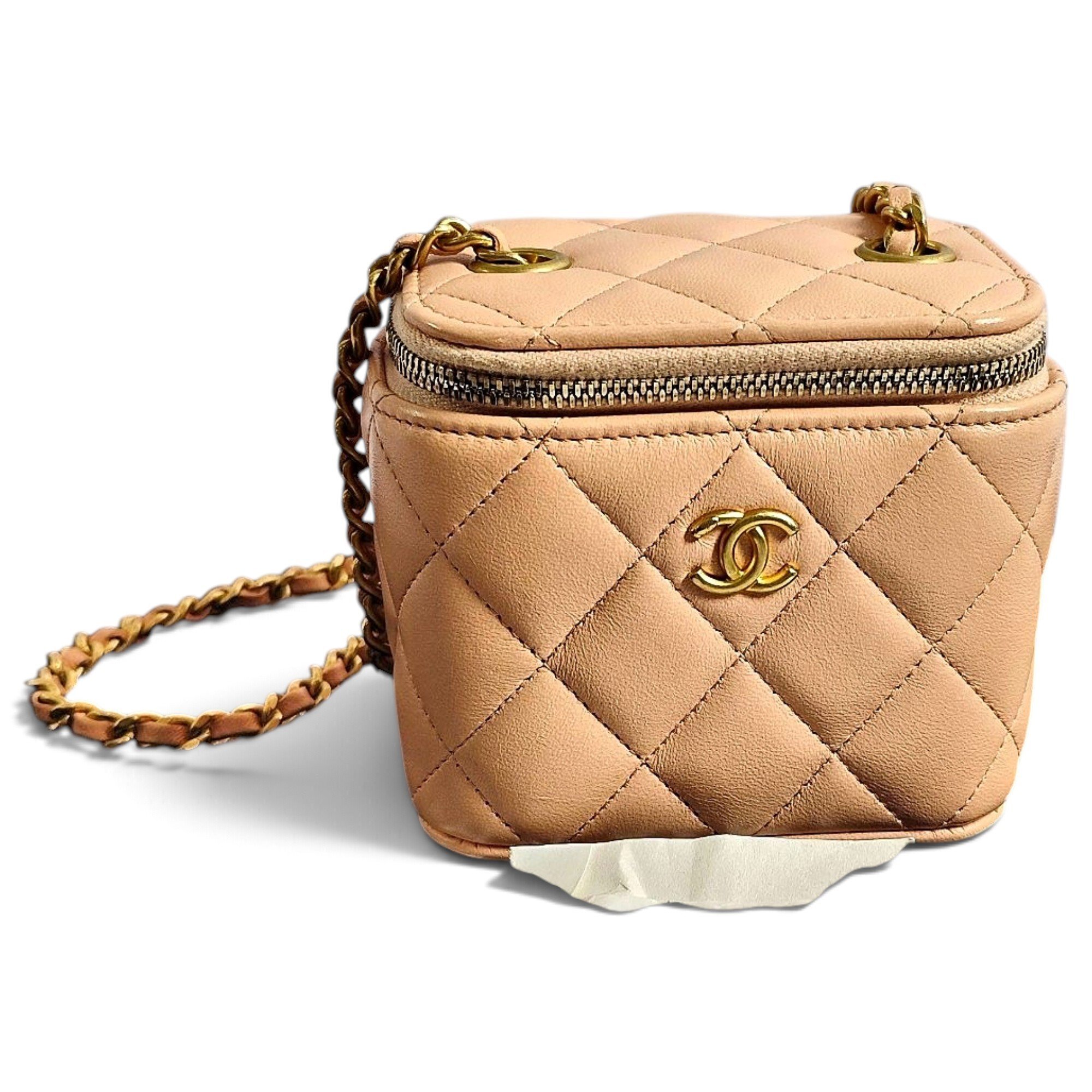 Vanity leather mini bag