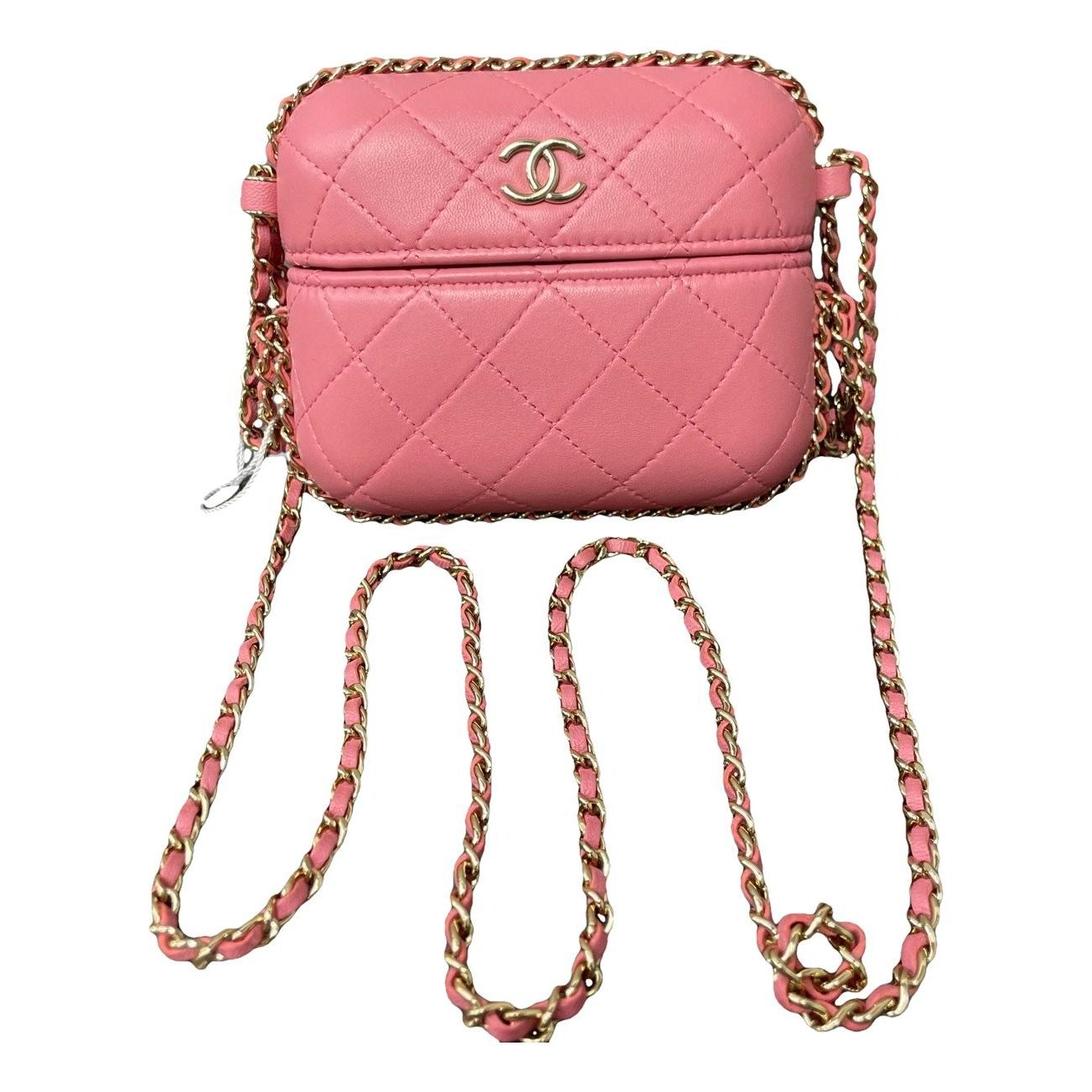 Trendy CC Vanity leather handbag