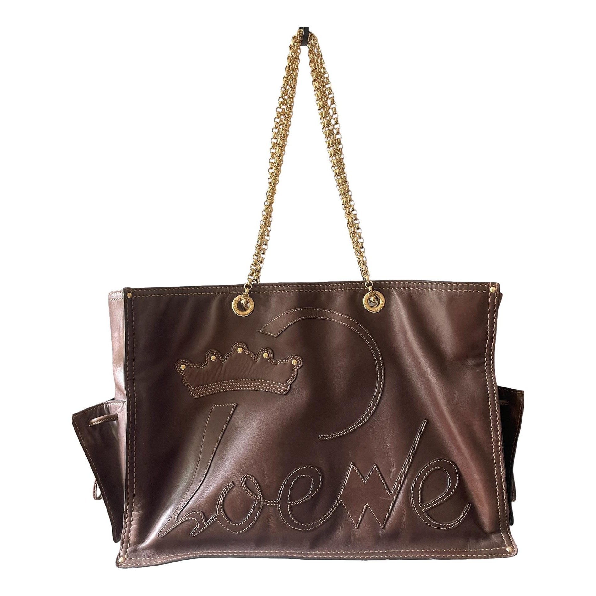 Leather handbag