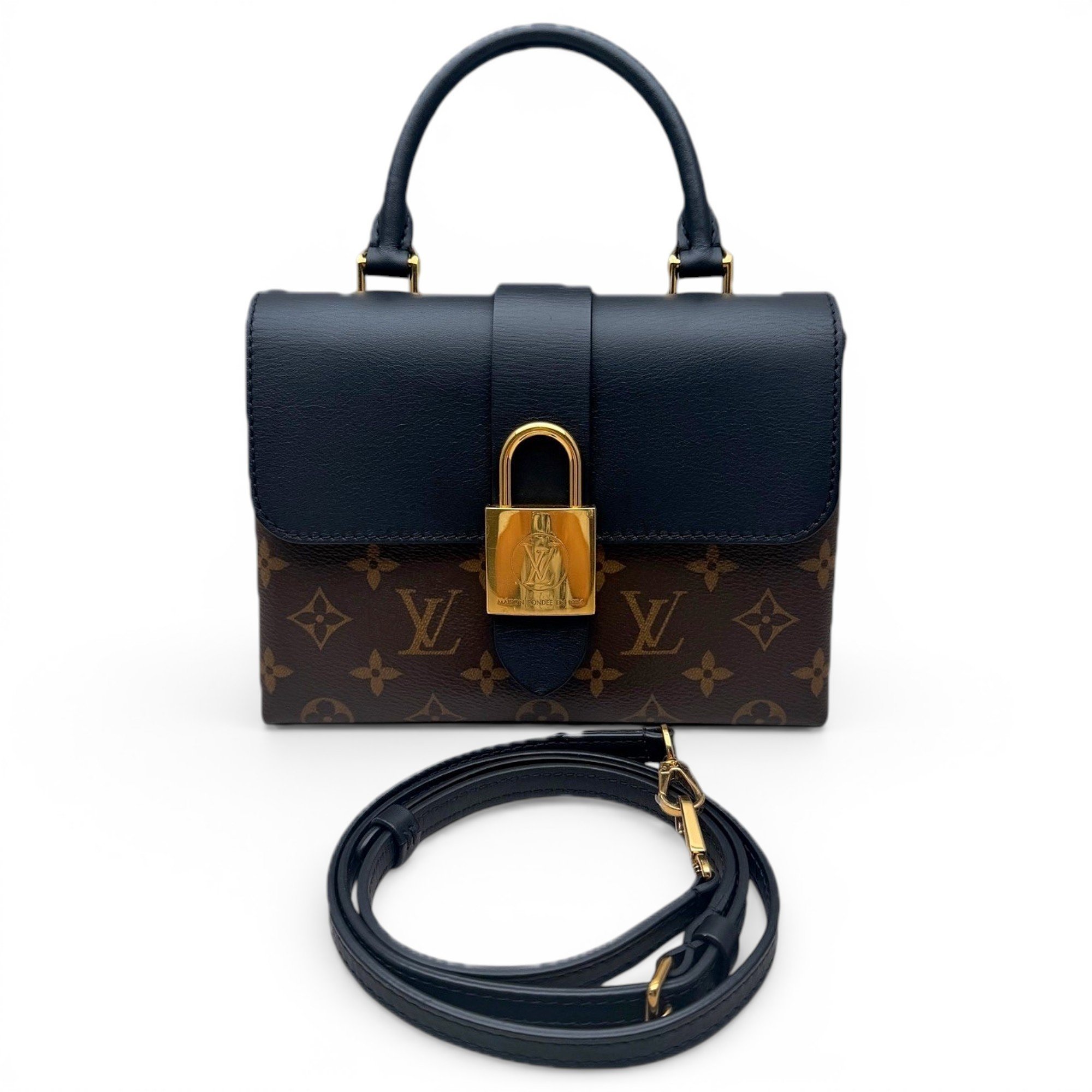 Locky BB leather handbag