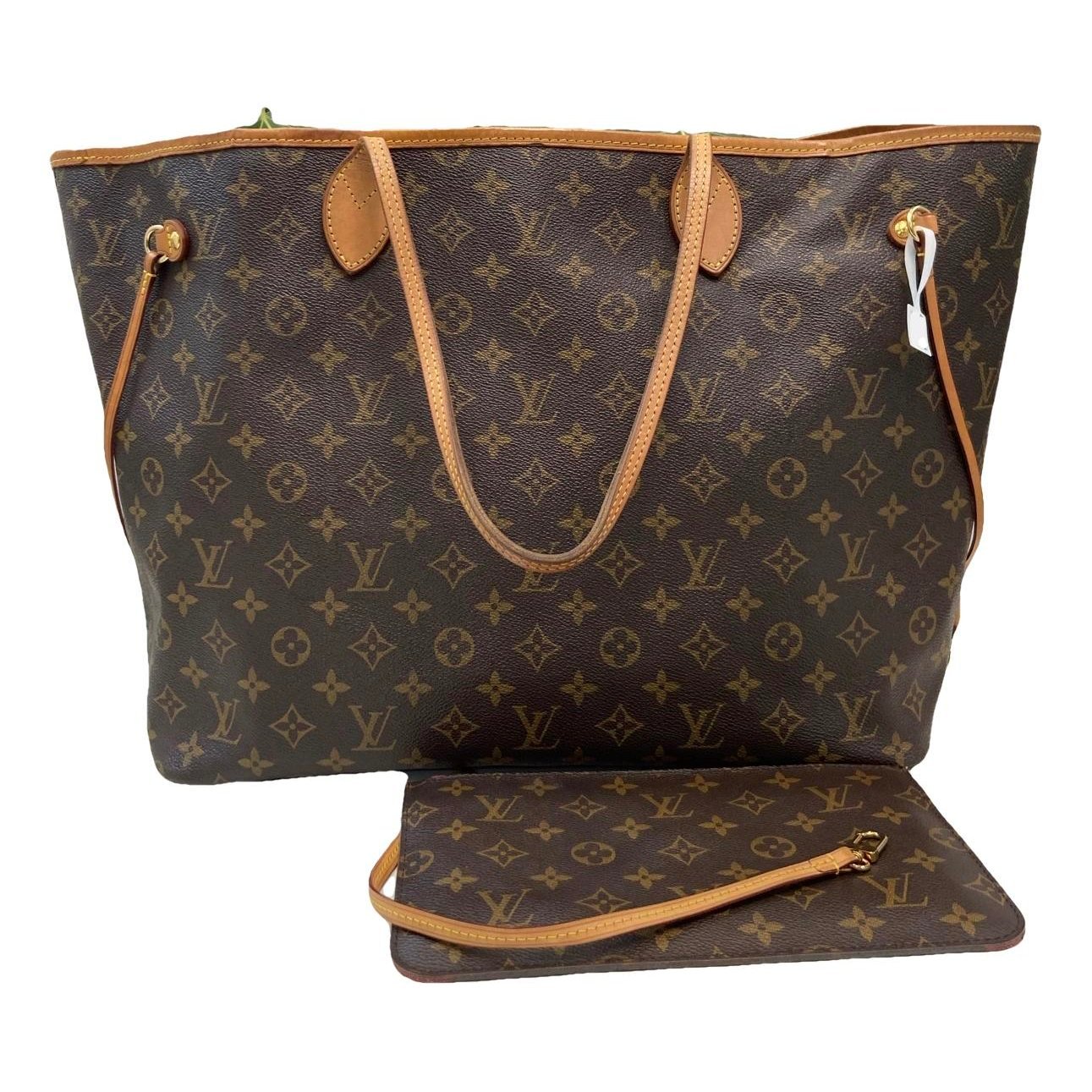 Neverfull leather handbag