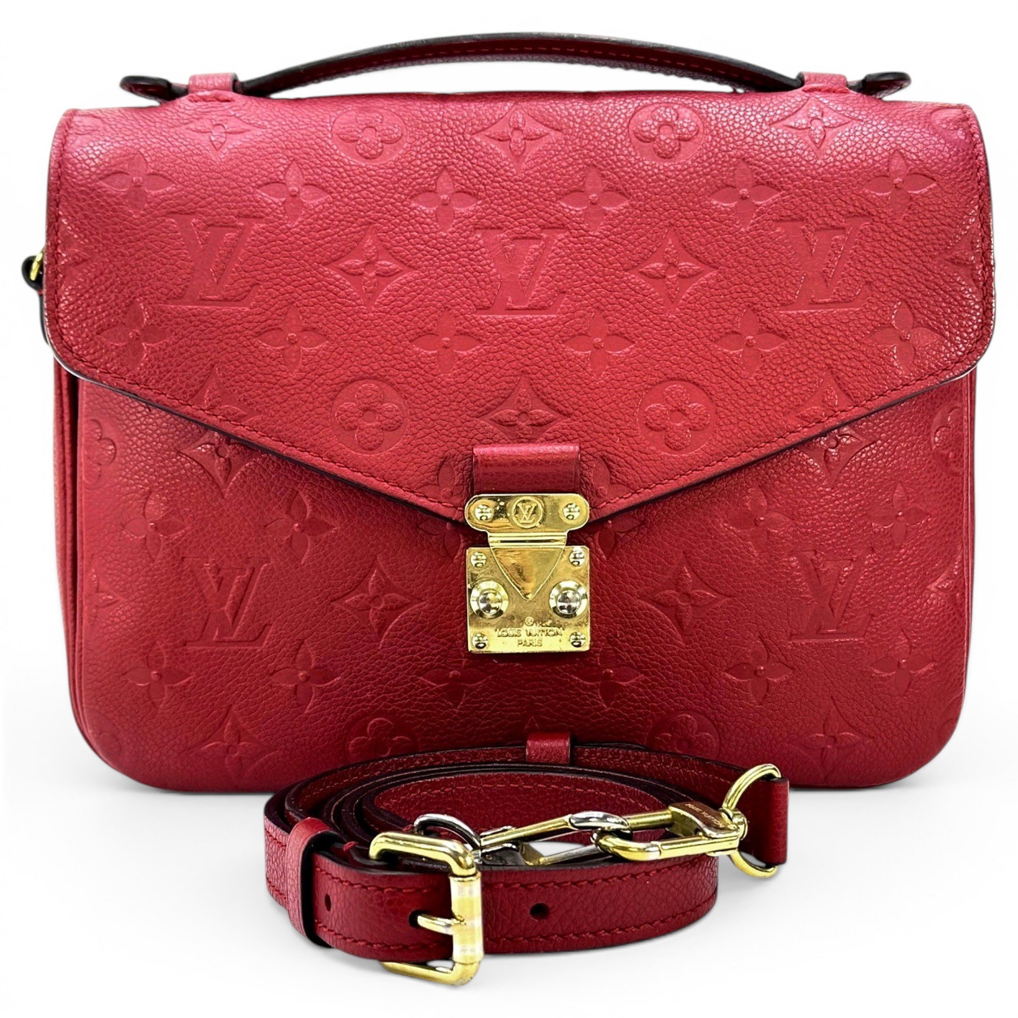 Metis leather crossbody bag