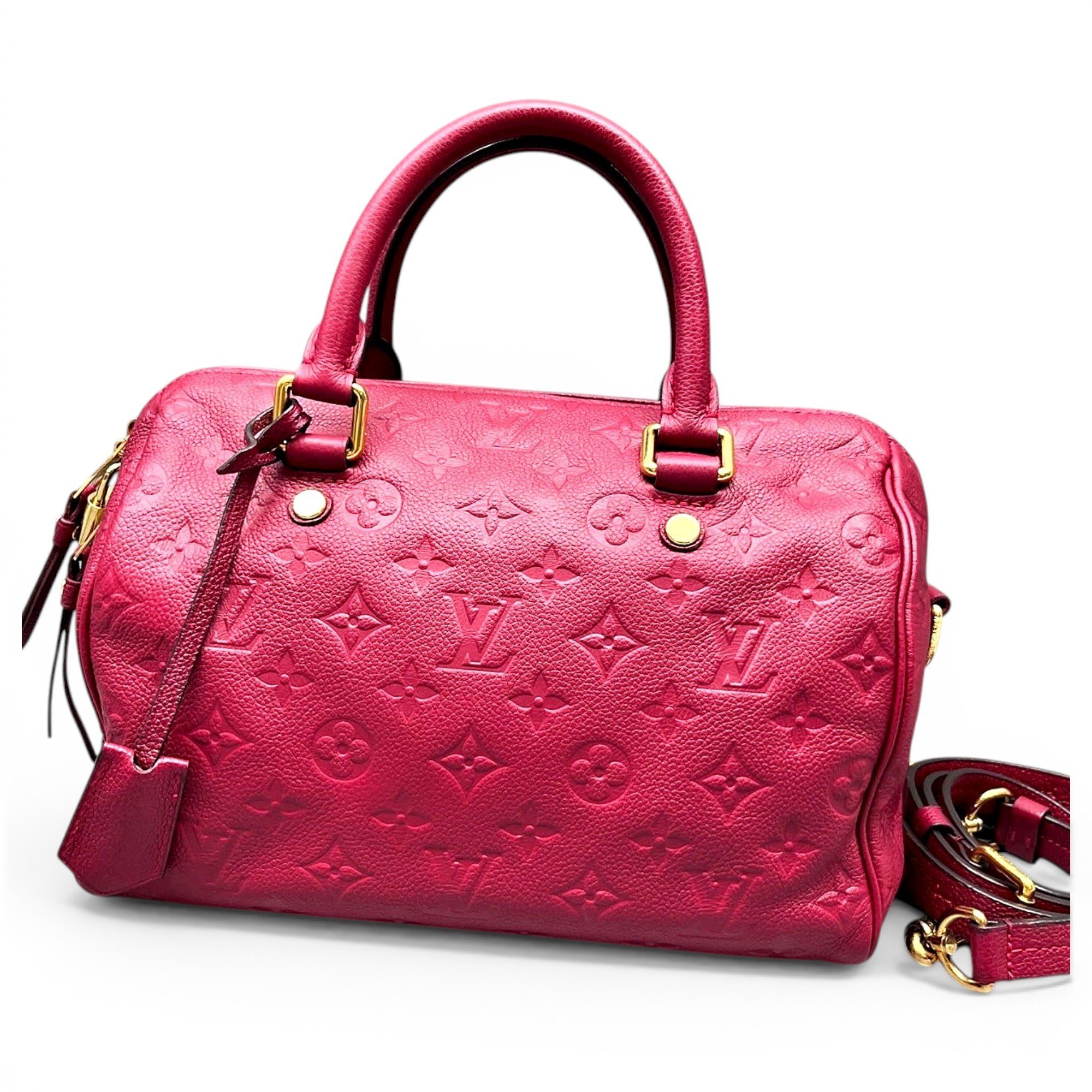 Speedy Bandoulière leather handbag
