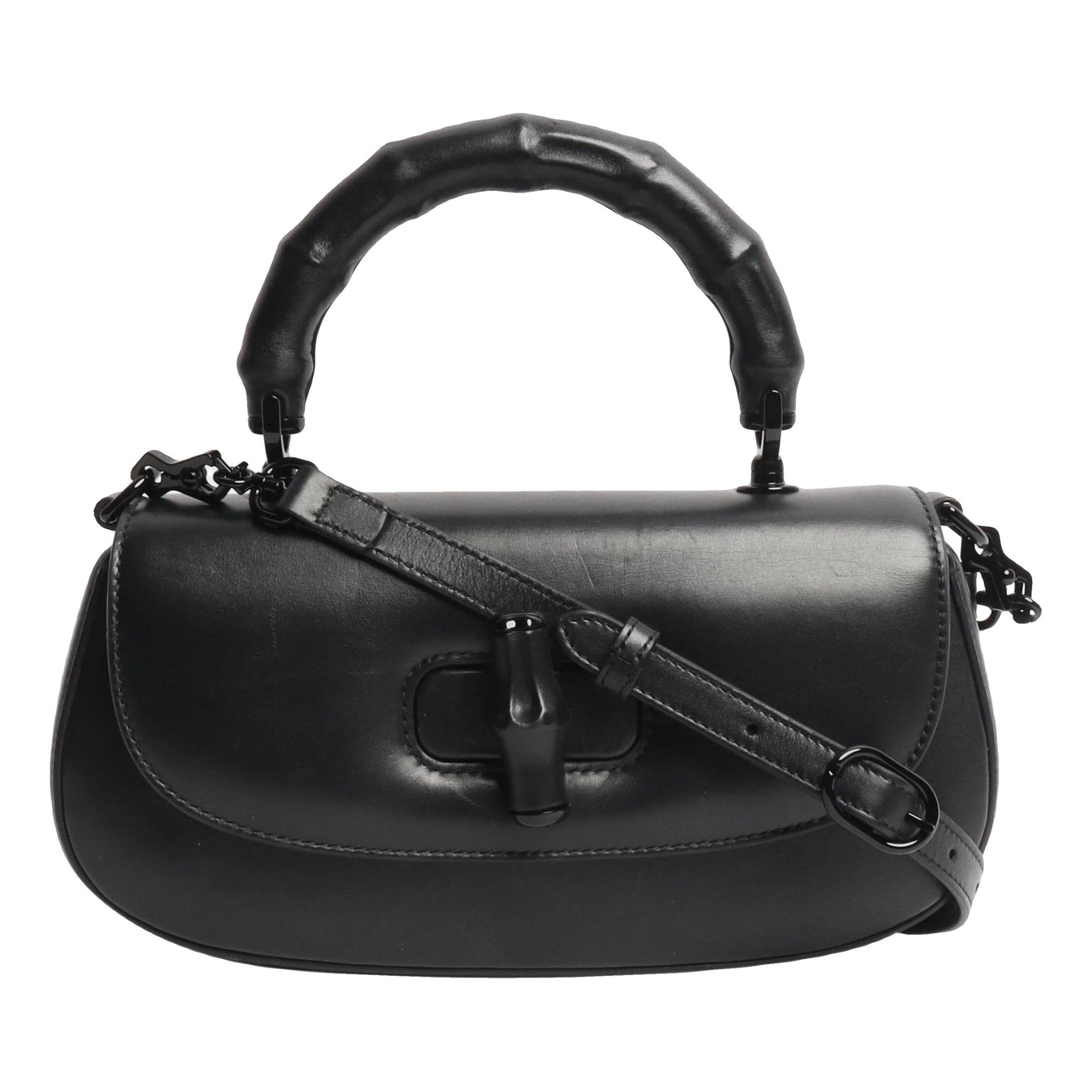 Bamboo leather bag