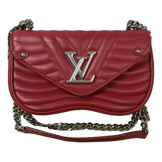 Chain bag leather handbag