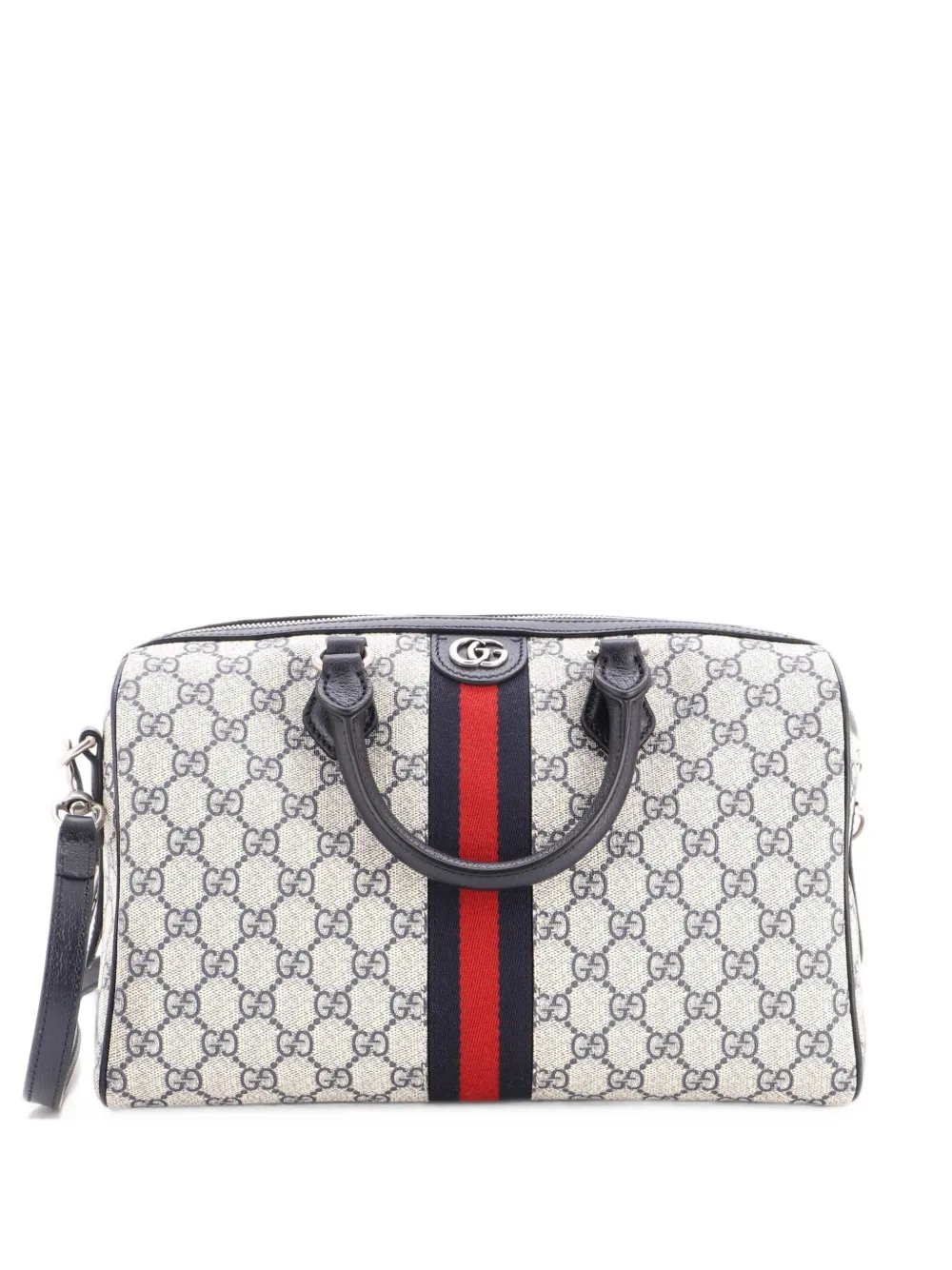 Ophidia Convertible Boston Bag GG Coated Canvas Medium satchel