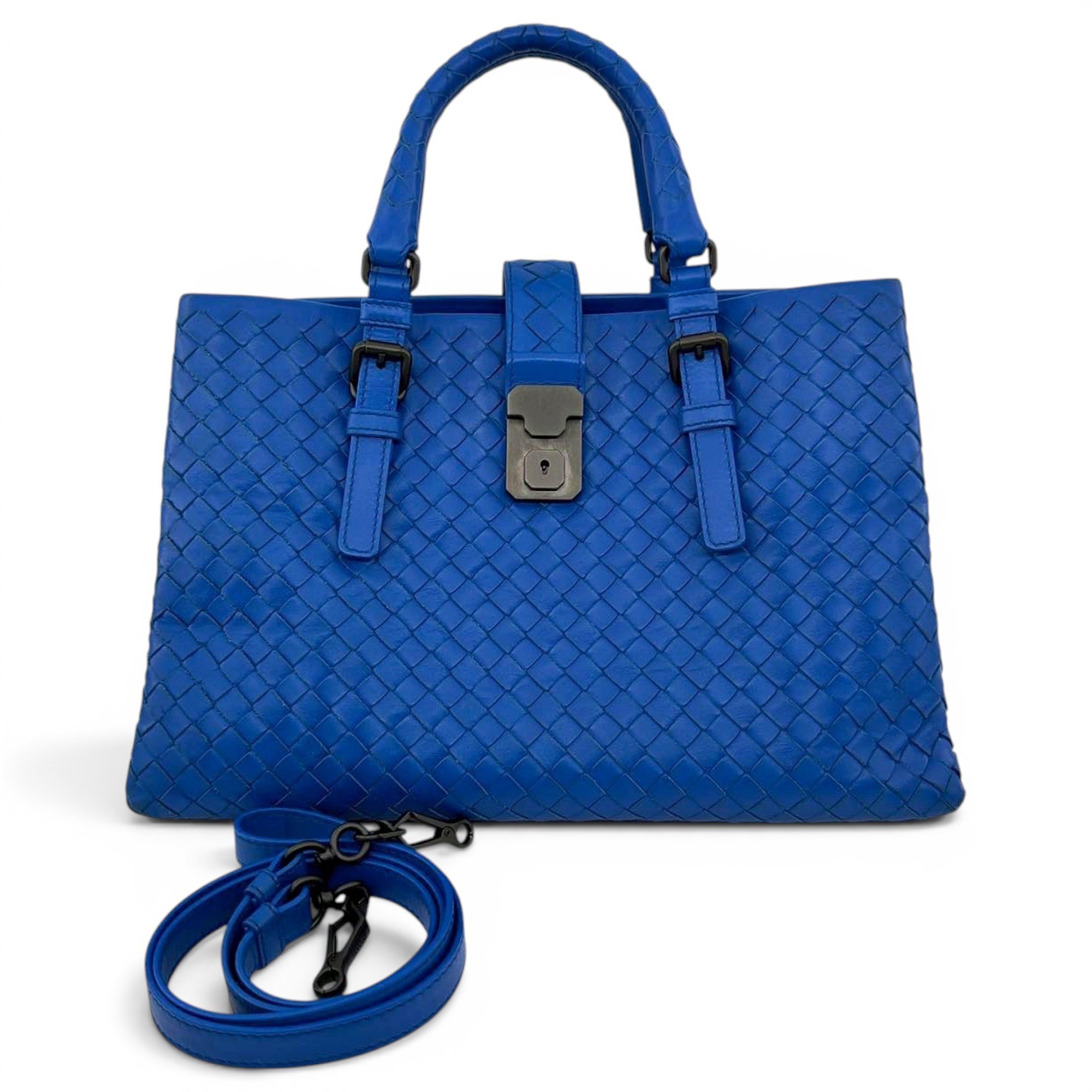 Bottega Veneta Roma leather handbag