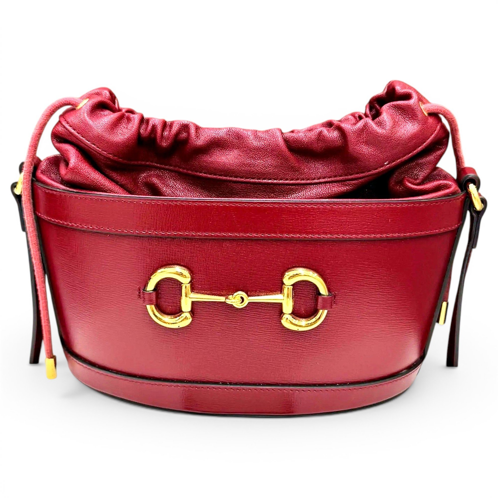 Horsebit 1955 Bucket leather handbag