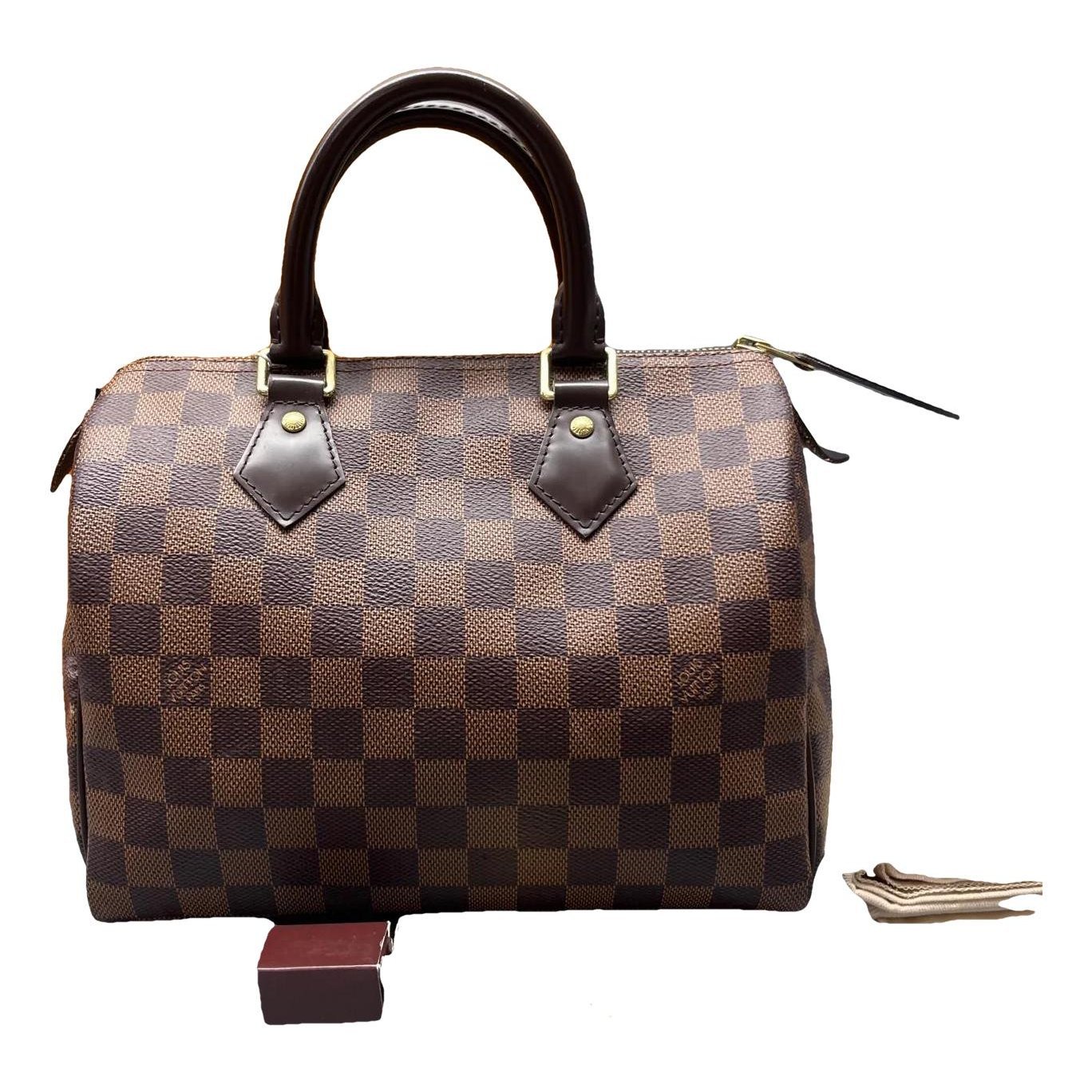 Louis Vuitton Leather bowling bag