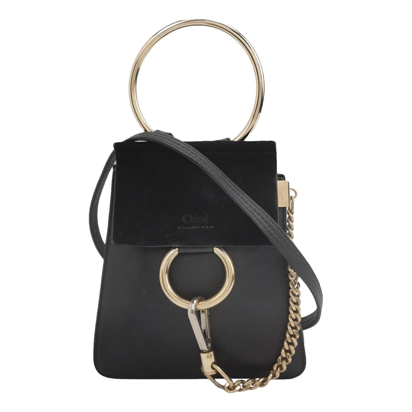 Faye leather crossbody bag