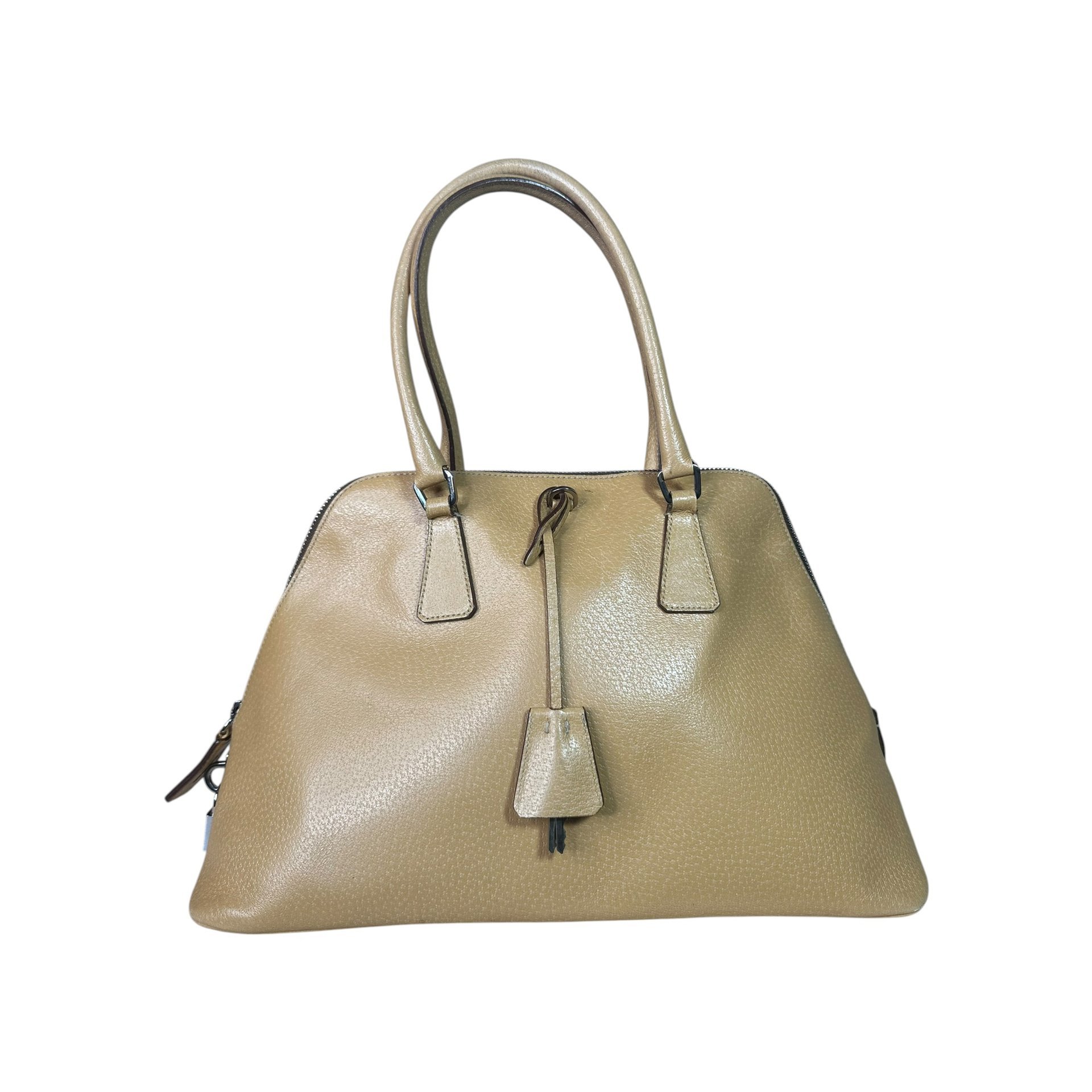 Promenade leather handbag