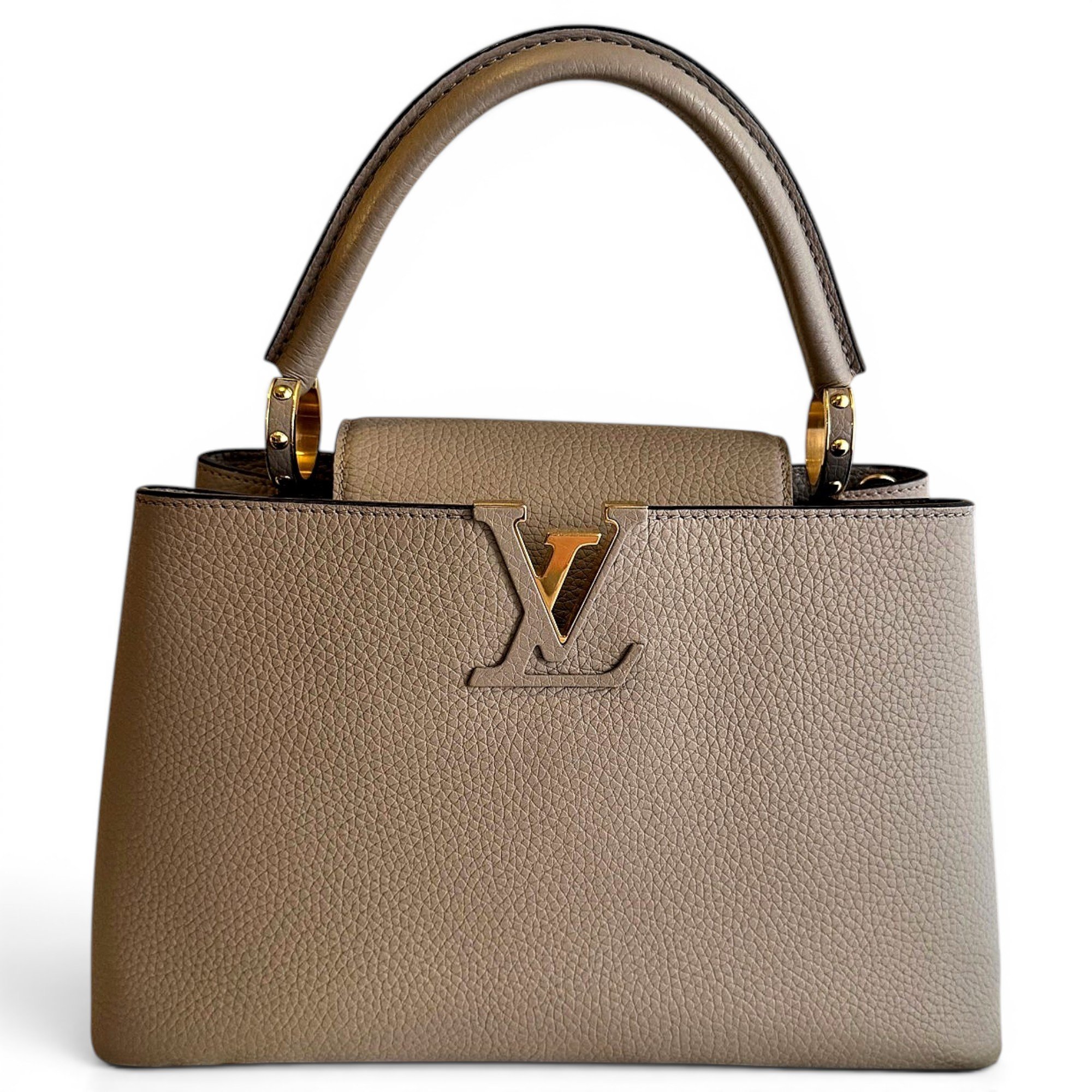 Capucines leather handbag